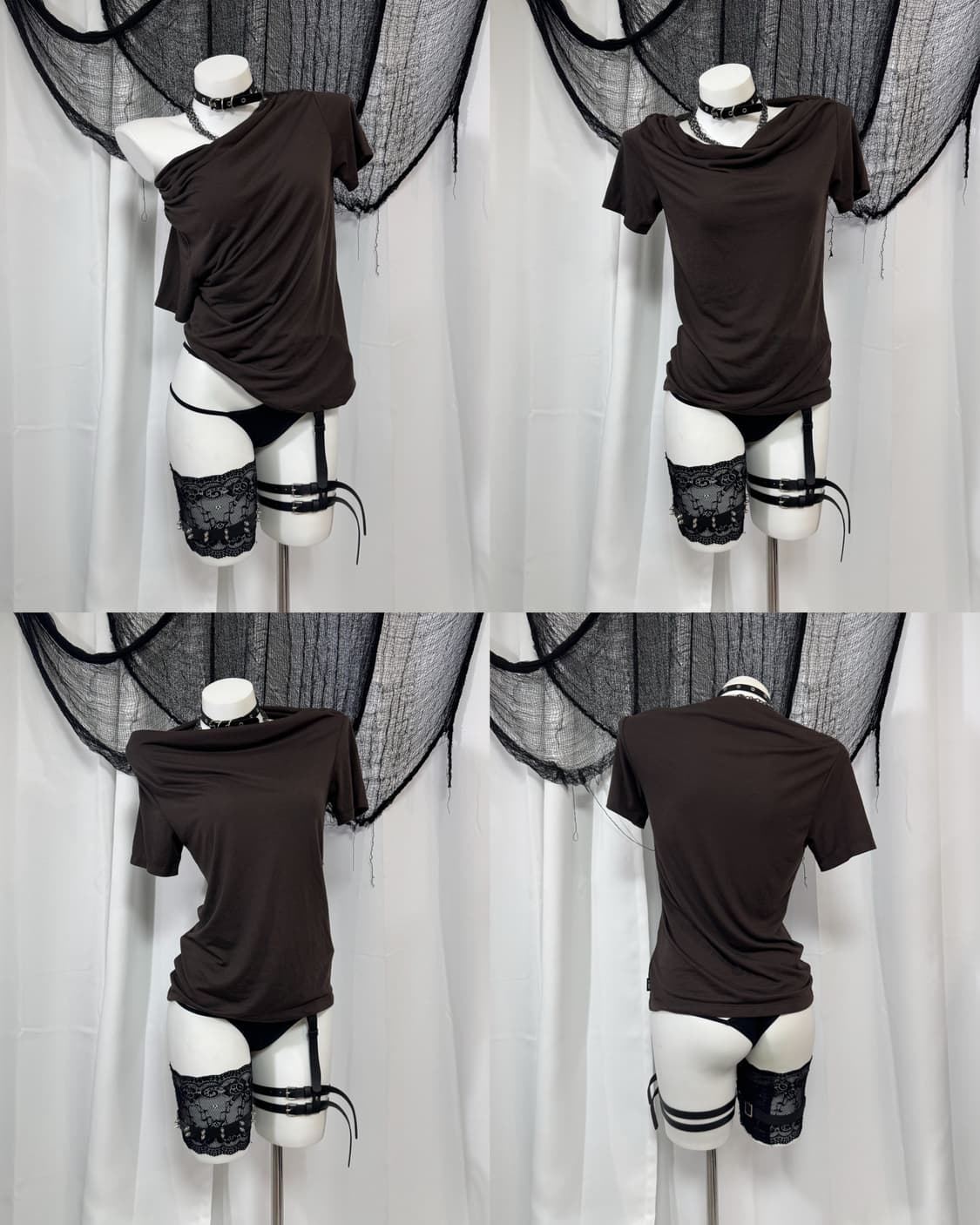 brown t-shirt 상품이미지1