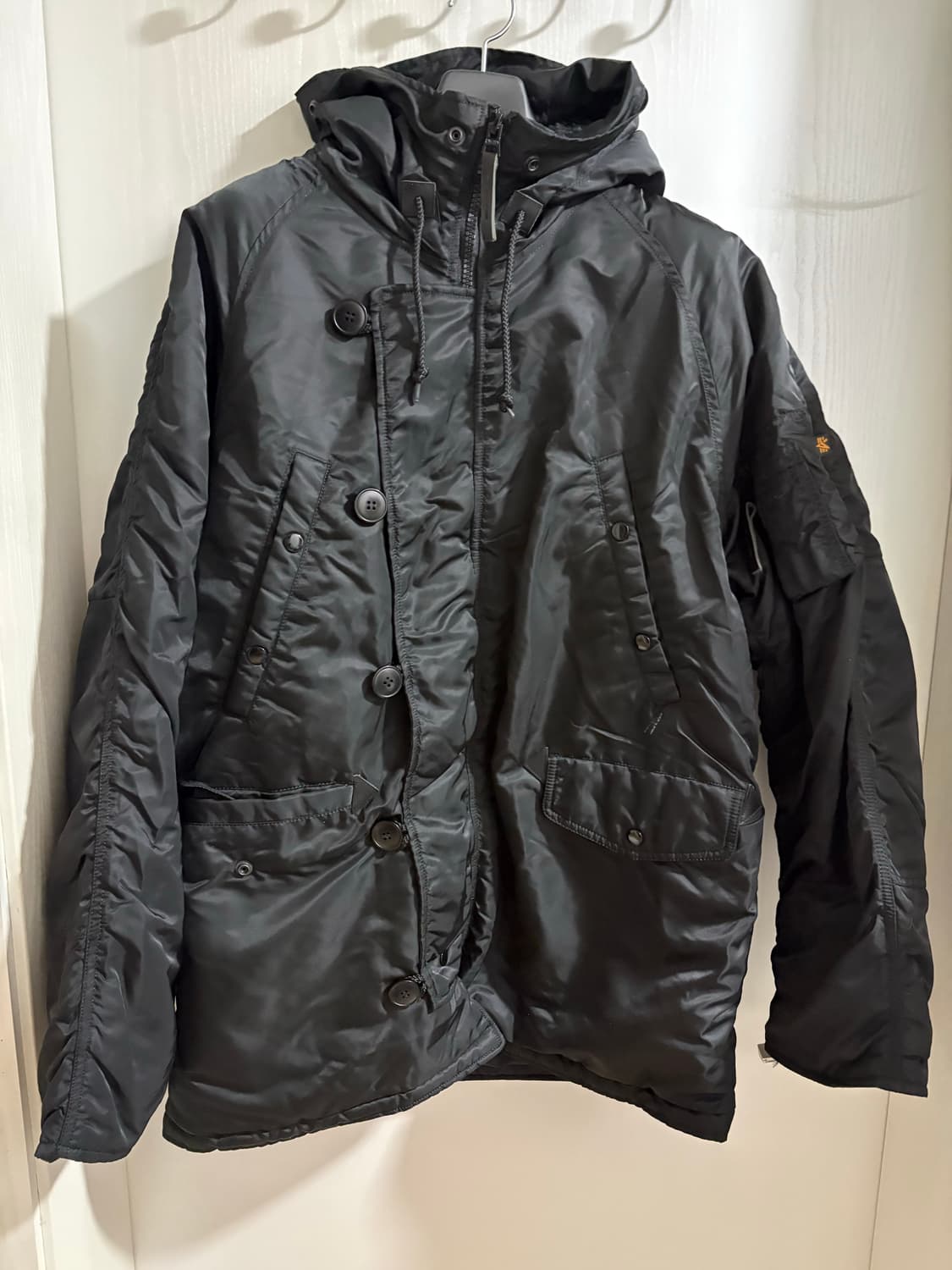 알파인더스트리 야상 블랙 L 상품이미지2