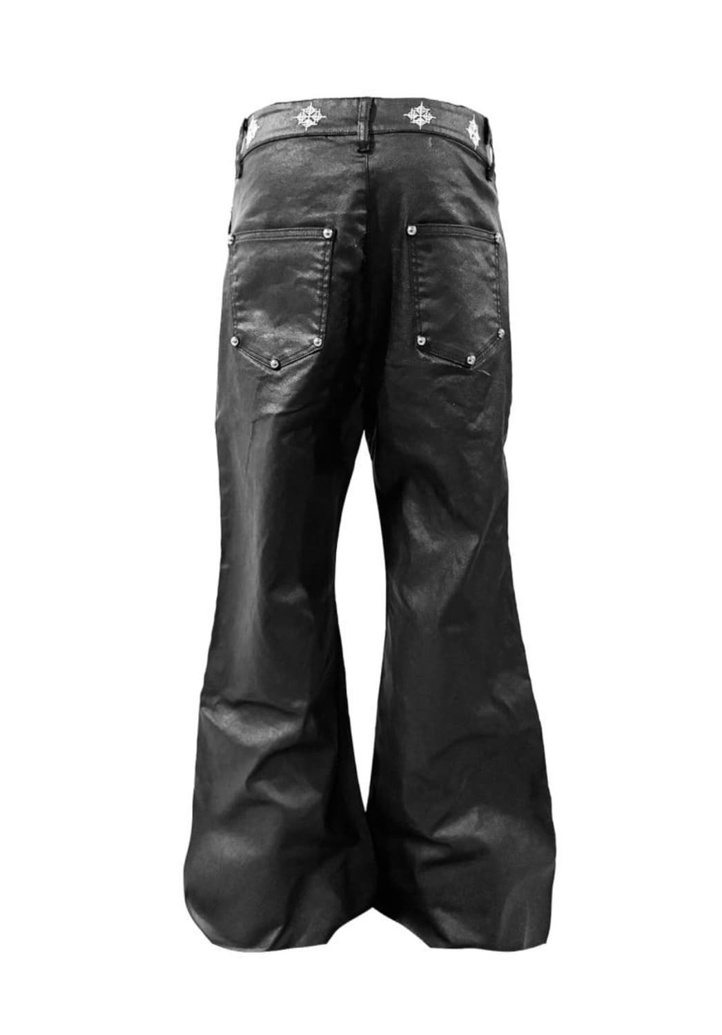 유니크 부츠컷 브러시 왁스 코팅 14oz 데님 팬츠  상품이미지3