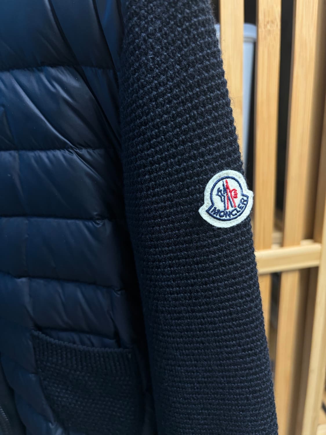 몽클레어 울 니트패딩 가디건 상품이미지2