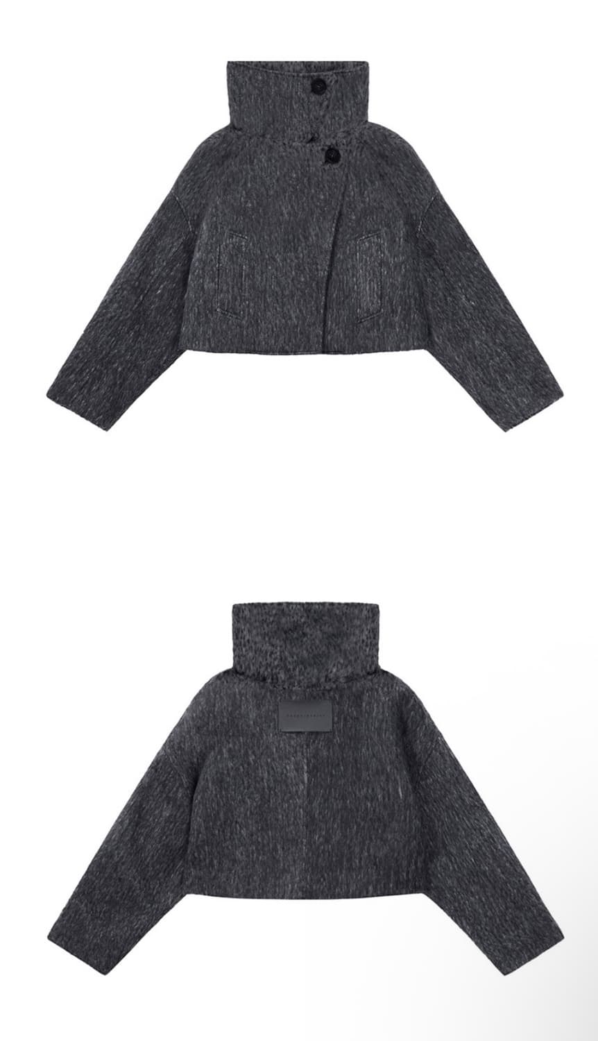 트리밍버드 Hairy Hoddie Muffler Set-up Crop C 상품이미지3