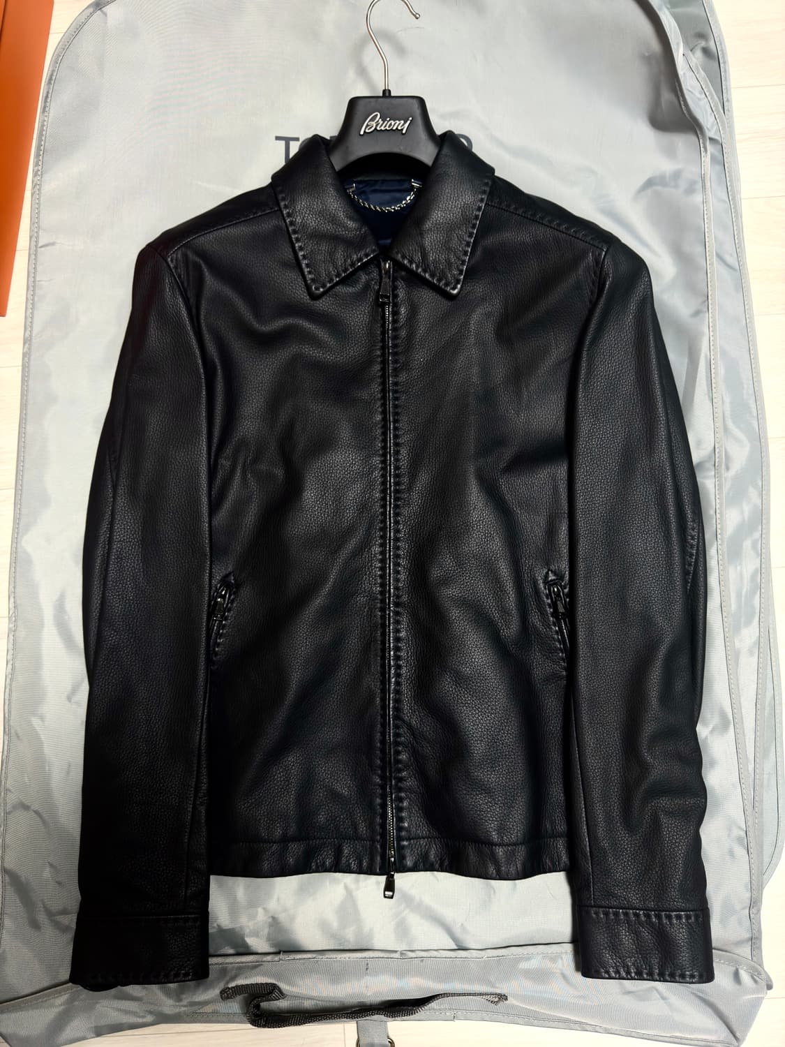 (명작,강추👍)브리오니 사슴가죽 자켓 디어스킨 블레이져 코트 수트 상품이미지4