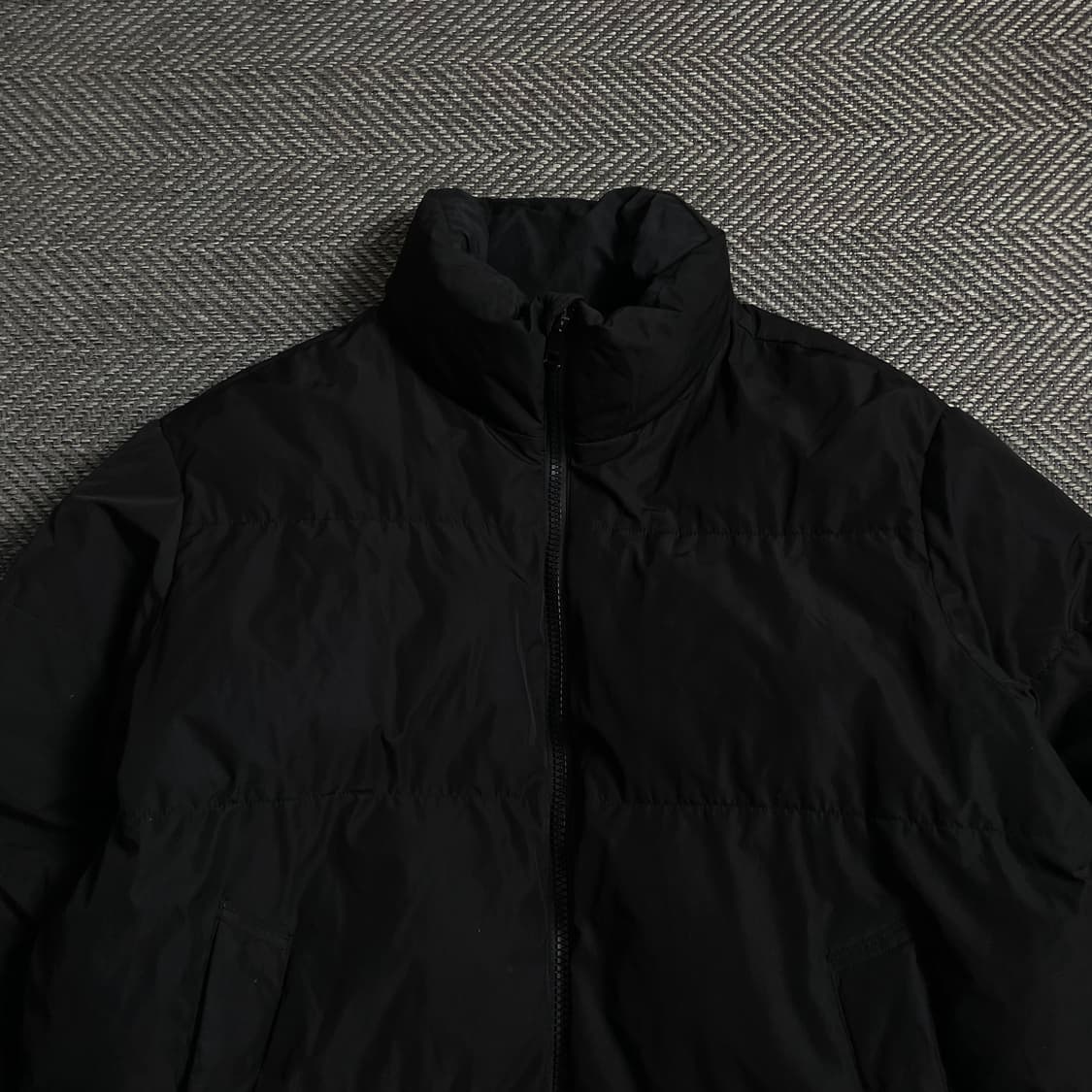 폴햄 박시핏 다운 푸퍼 패딩 블랙y 4704 상품이미지5