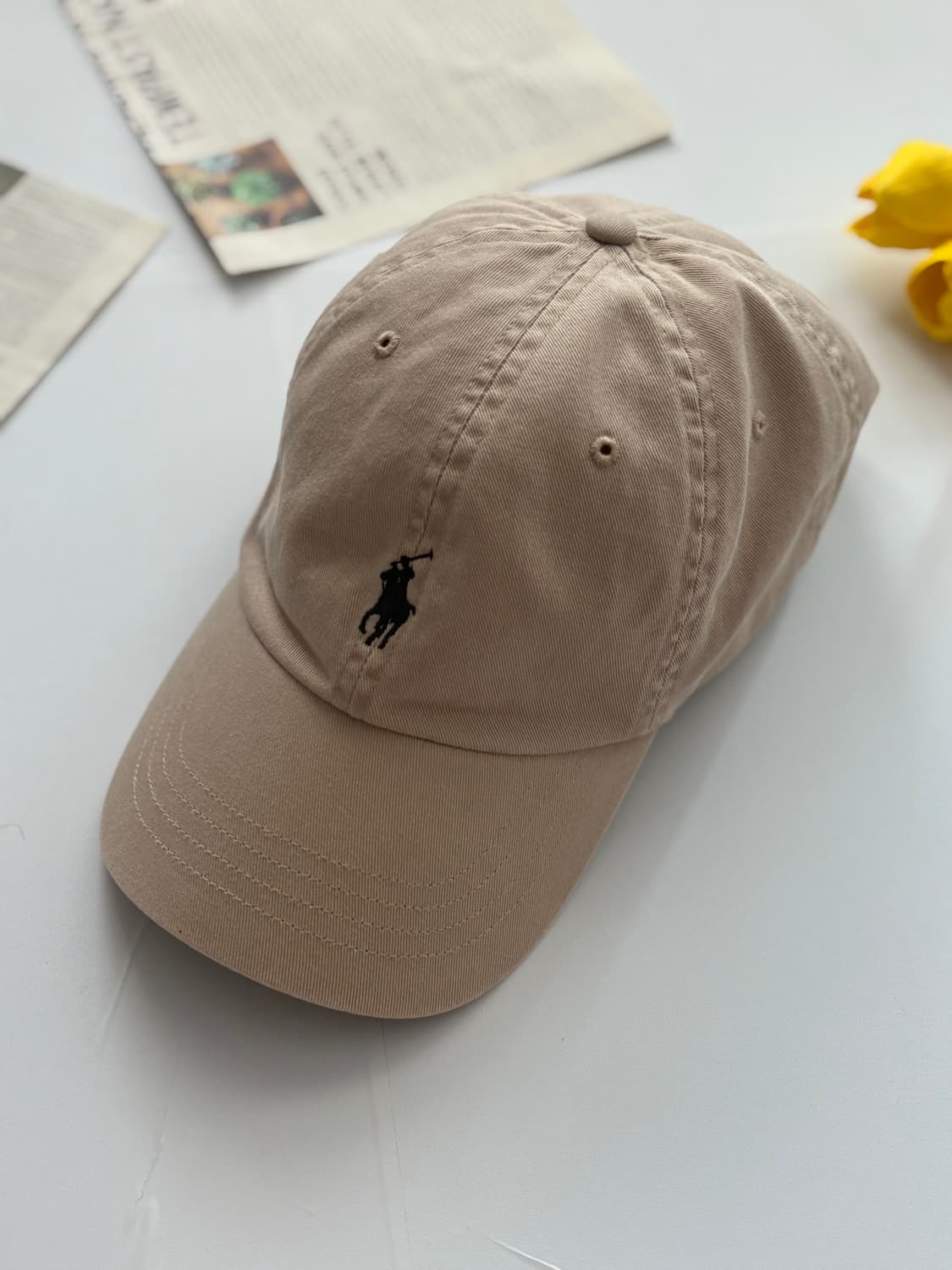 Polo 폴로랄프로렌 QR 코튼 치노 볼캡 상품이미지2