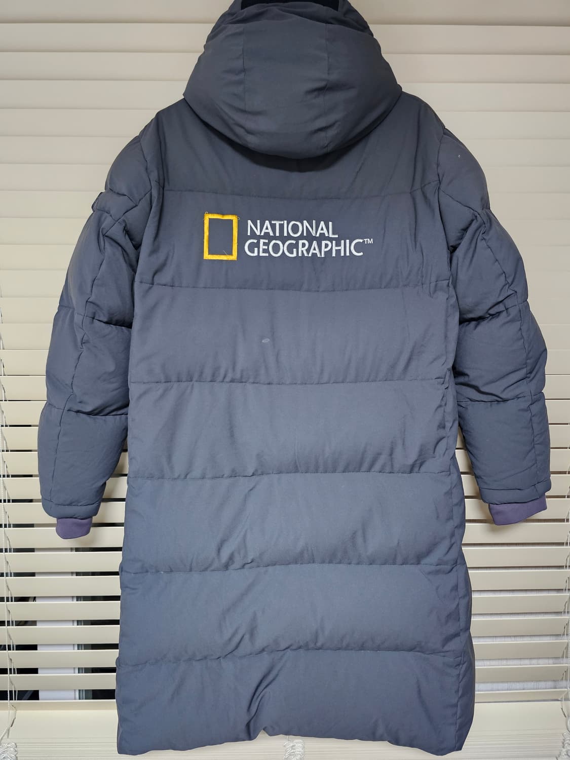 내셔널지오그래픽 덕다운 롱패딩 그레이 XL(105) 상품이미지2