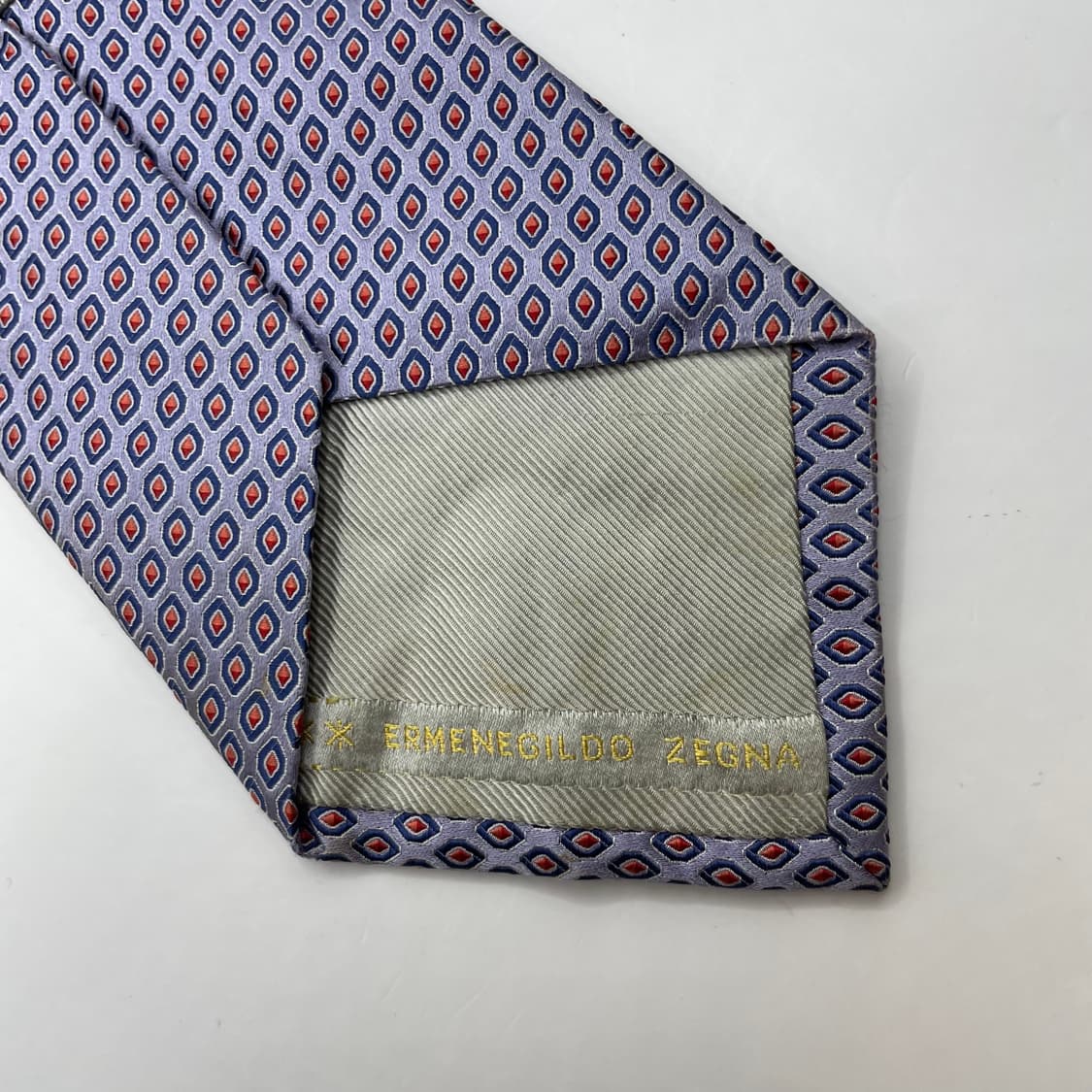 538) (Ermenegildo zegna) 에르메네질도제냐 패턴 넥타이 상품이미지5