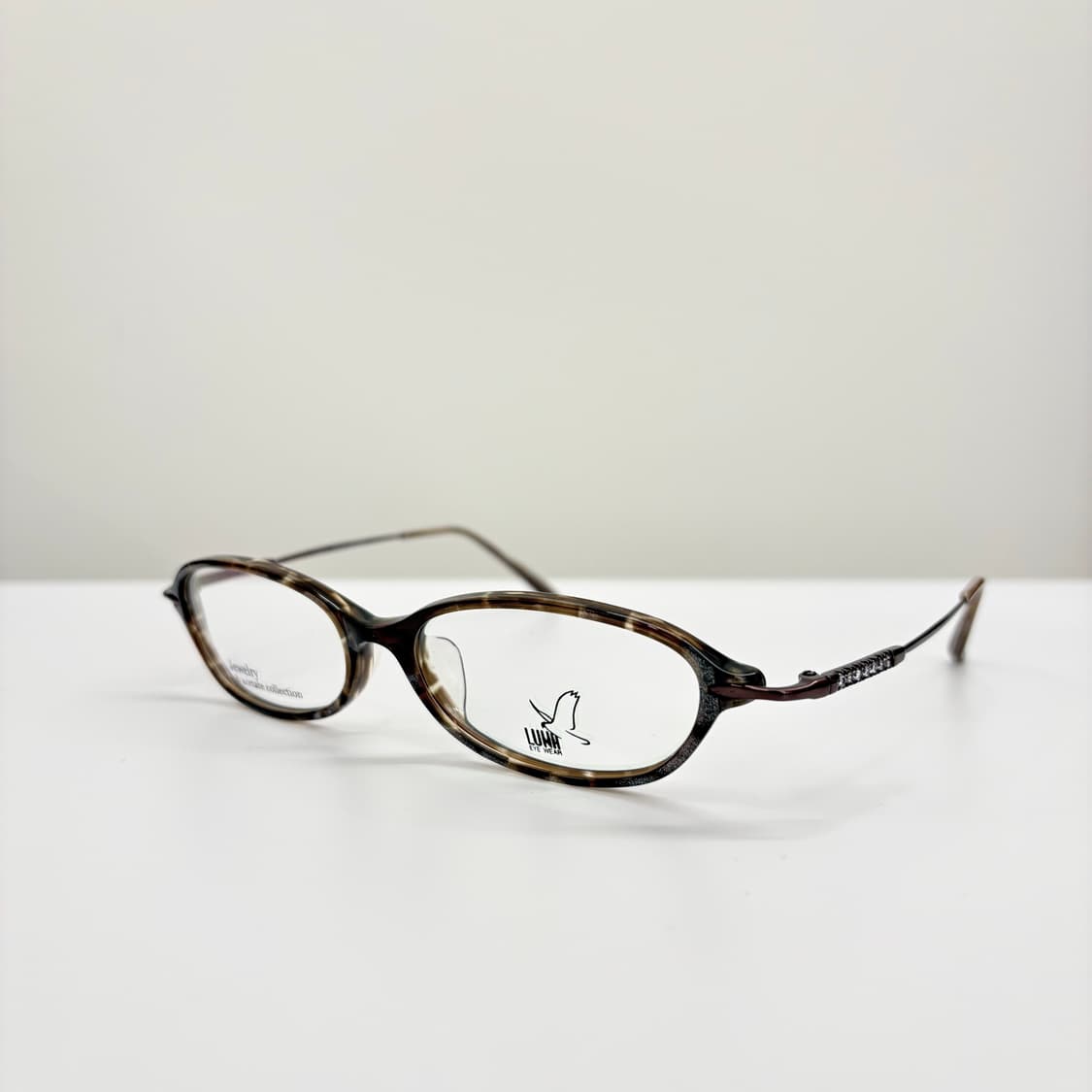 Luna 브라운 뿔테 빈티지 안경 상품이미지1