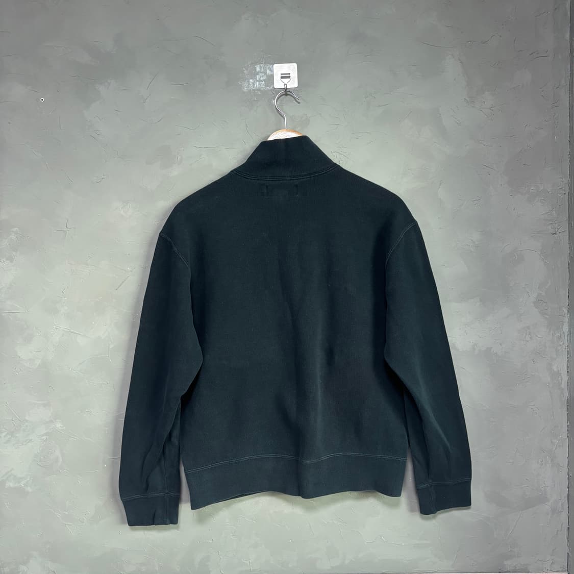 폴로 랄프로렌 코튼 니트집업 블랙 상품이미지4