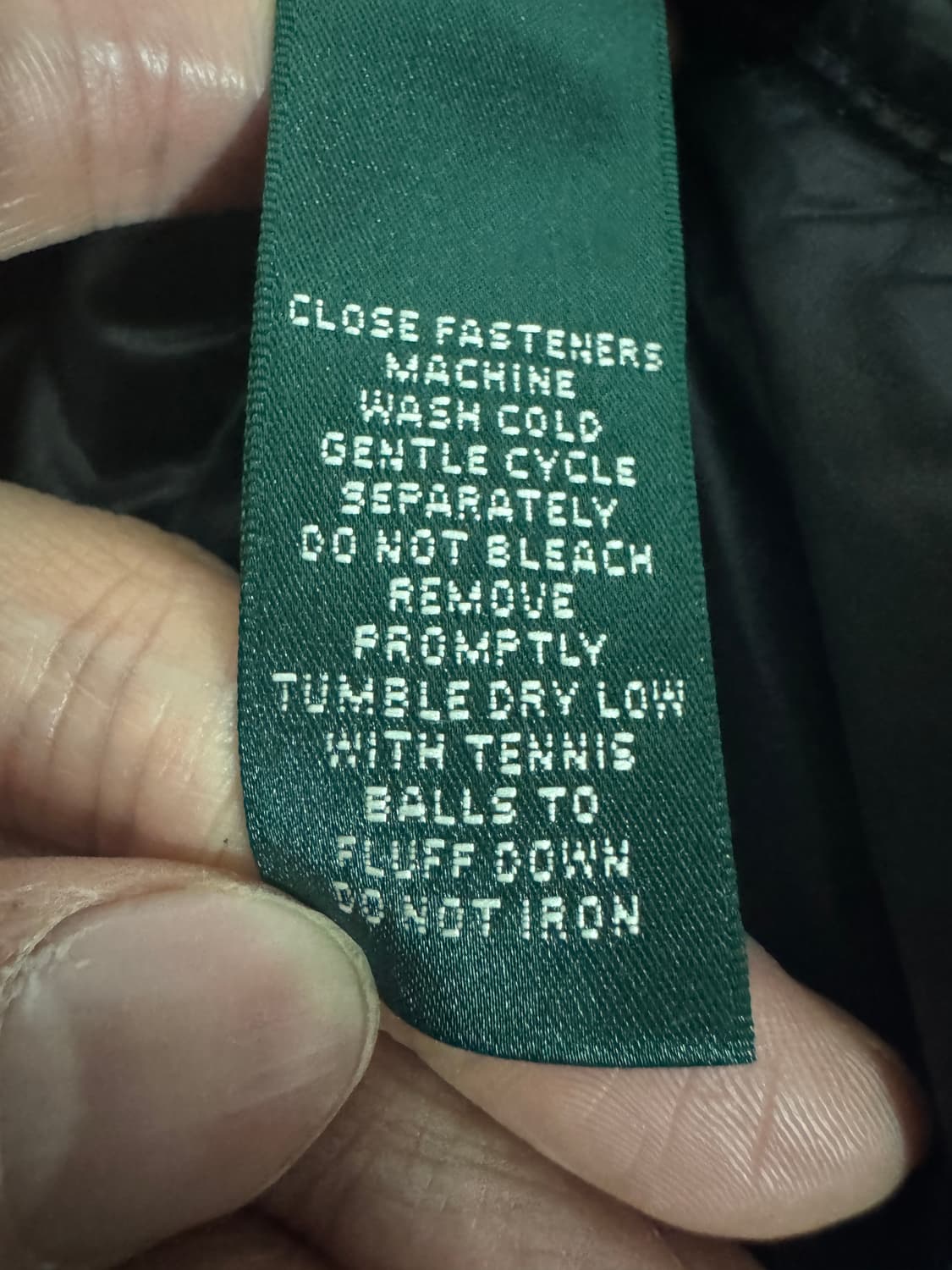 여성 랄프로렌 그린라벨 퀄팅 다운 조끼 패딩 s 상품이미지4