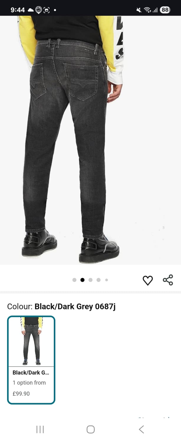 디젤 터머 그레이 진스 31 상품이미지2