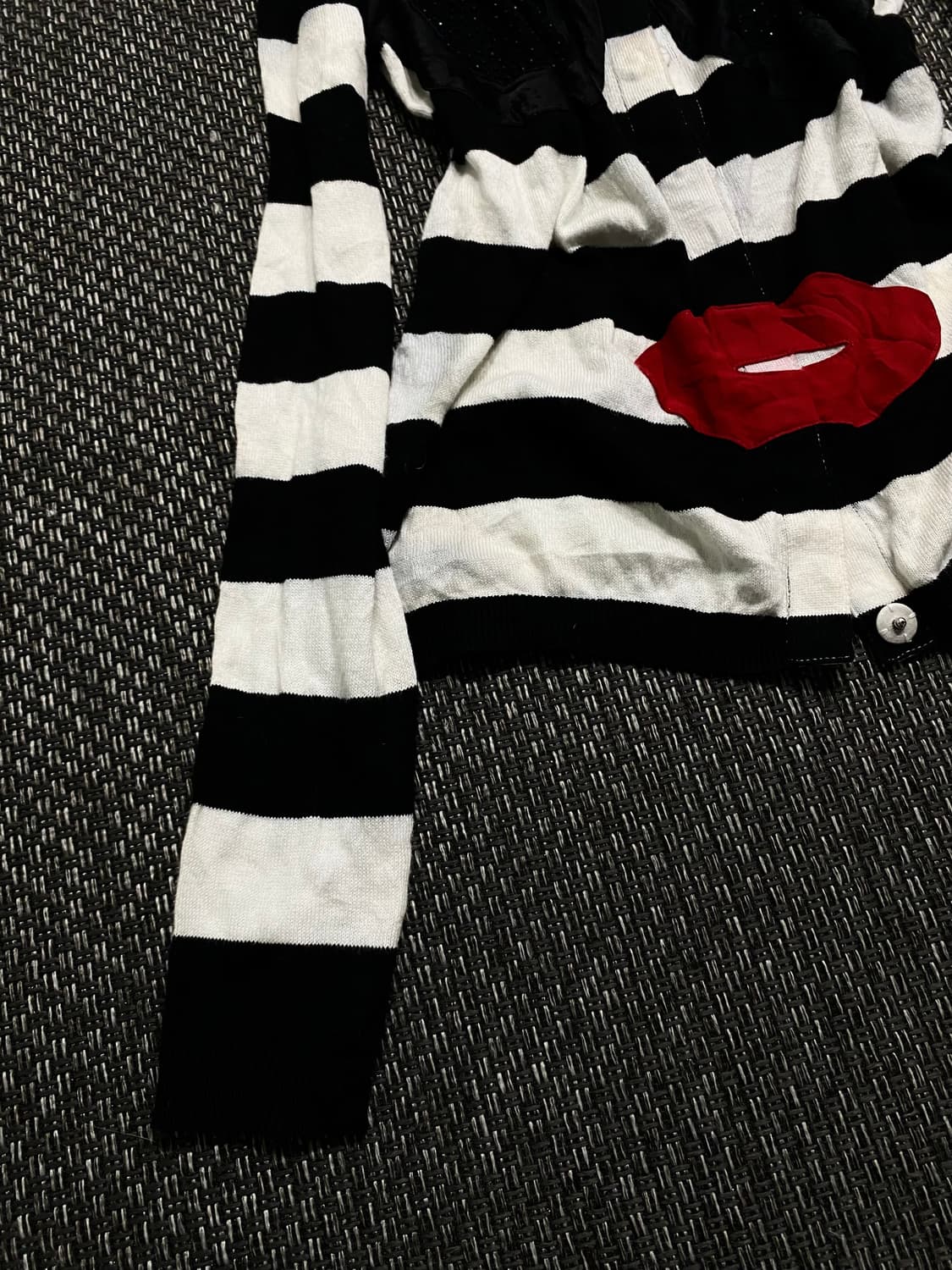 [alice+olivia]2000s Archive Stripe Cardi 상품이미지5