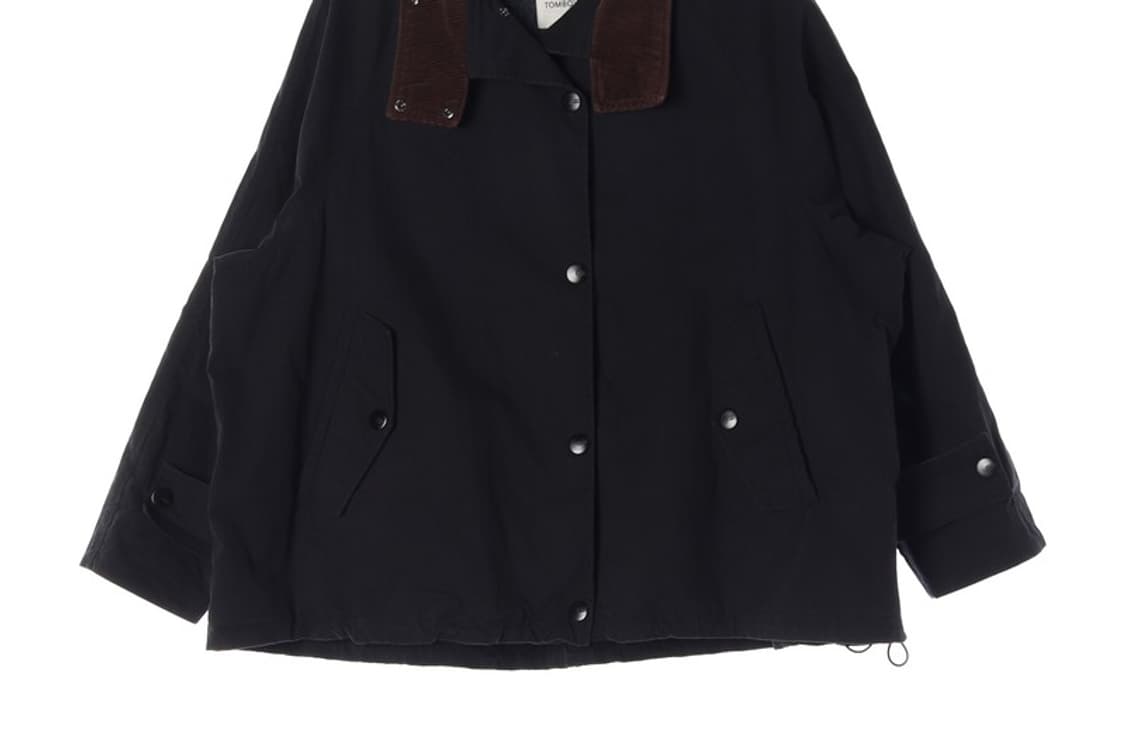 스튜디오톰보이 코듀로이 카라 하프 자켓 상품이미지5