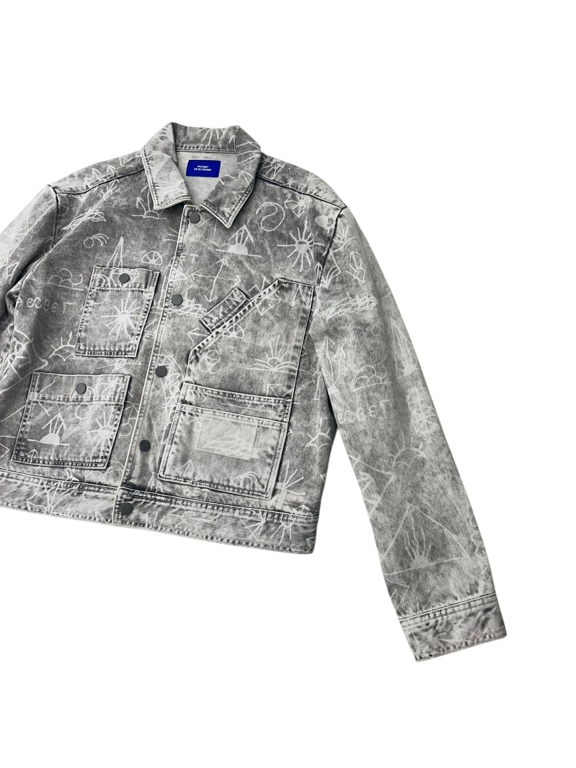 라스벳 고샤 루브친스키 워크 데님 자켓 상품이미지2