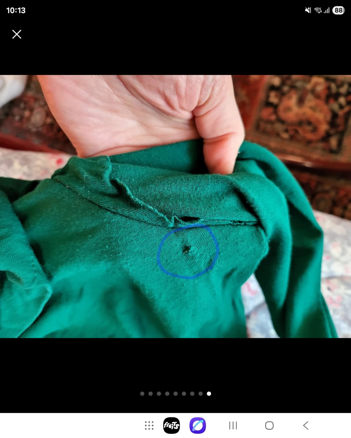 프랑스 모르간 모달 셔츠 그린 상품이미지9