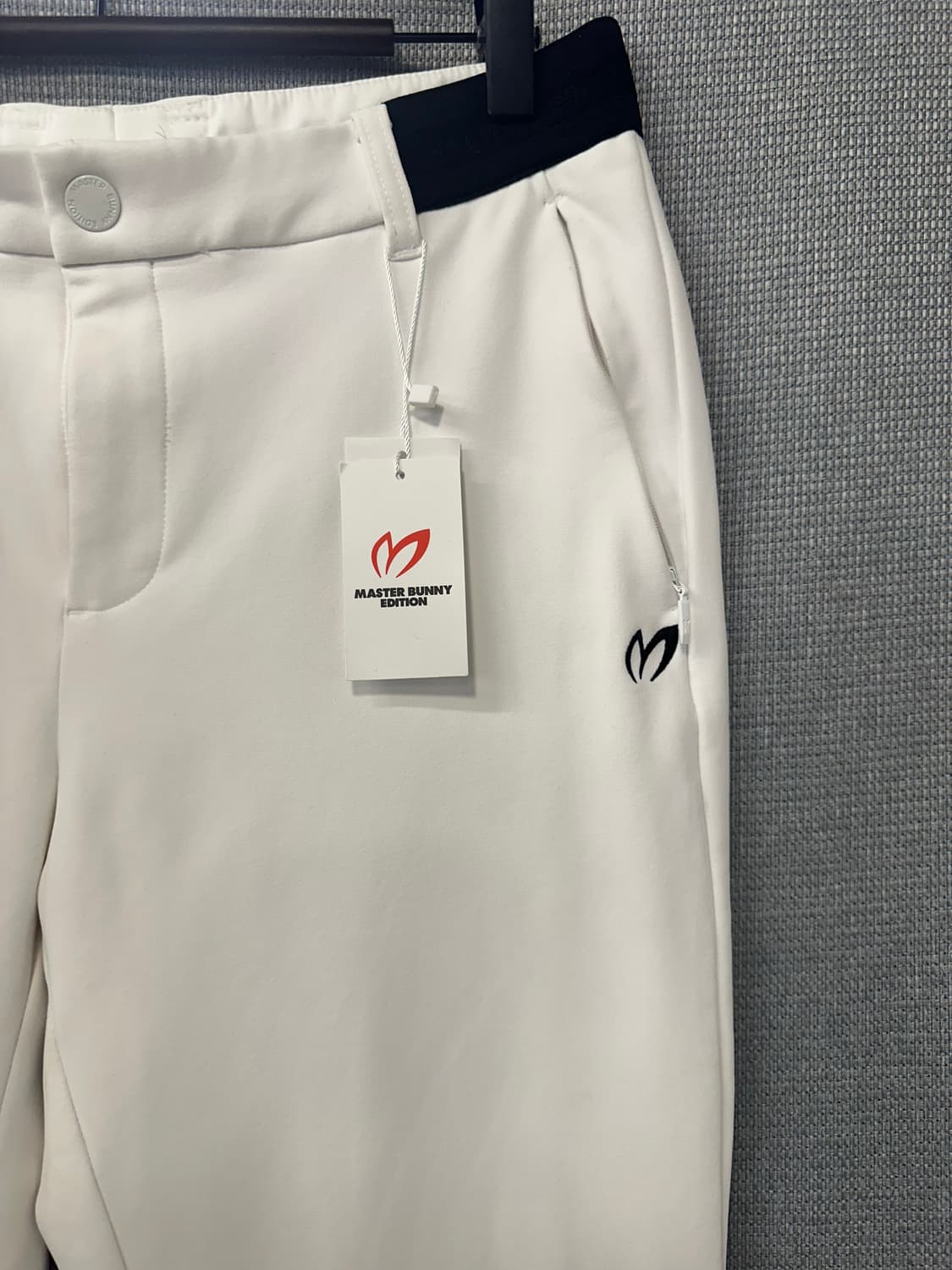 새) 마스터바니 에디션 화이트 골프 팬츠 상품이미지3