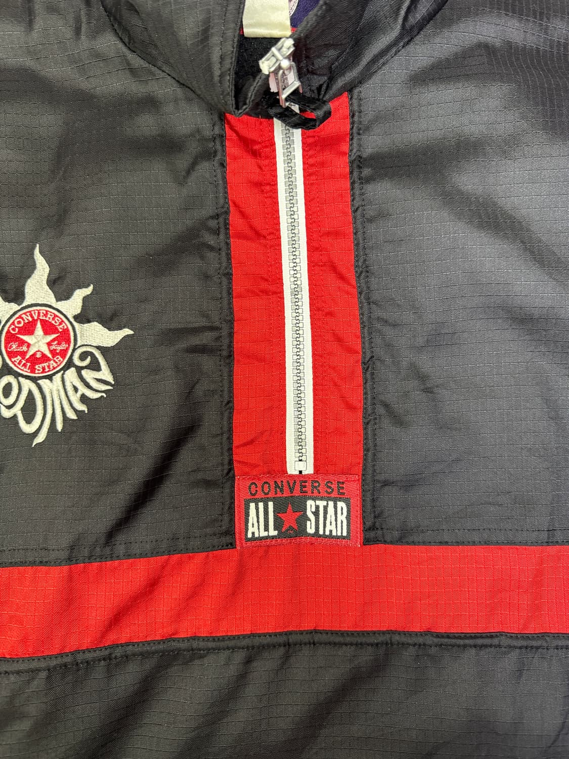 빈티지 90s 컨버스 x 데니스로드맨 립스탑 아노락 M 상품이미지4