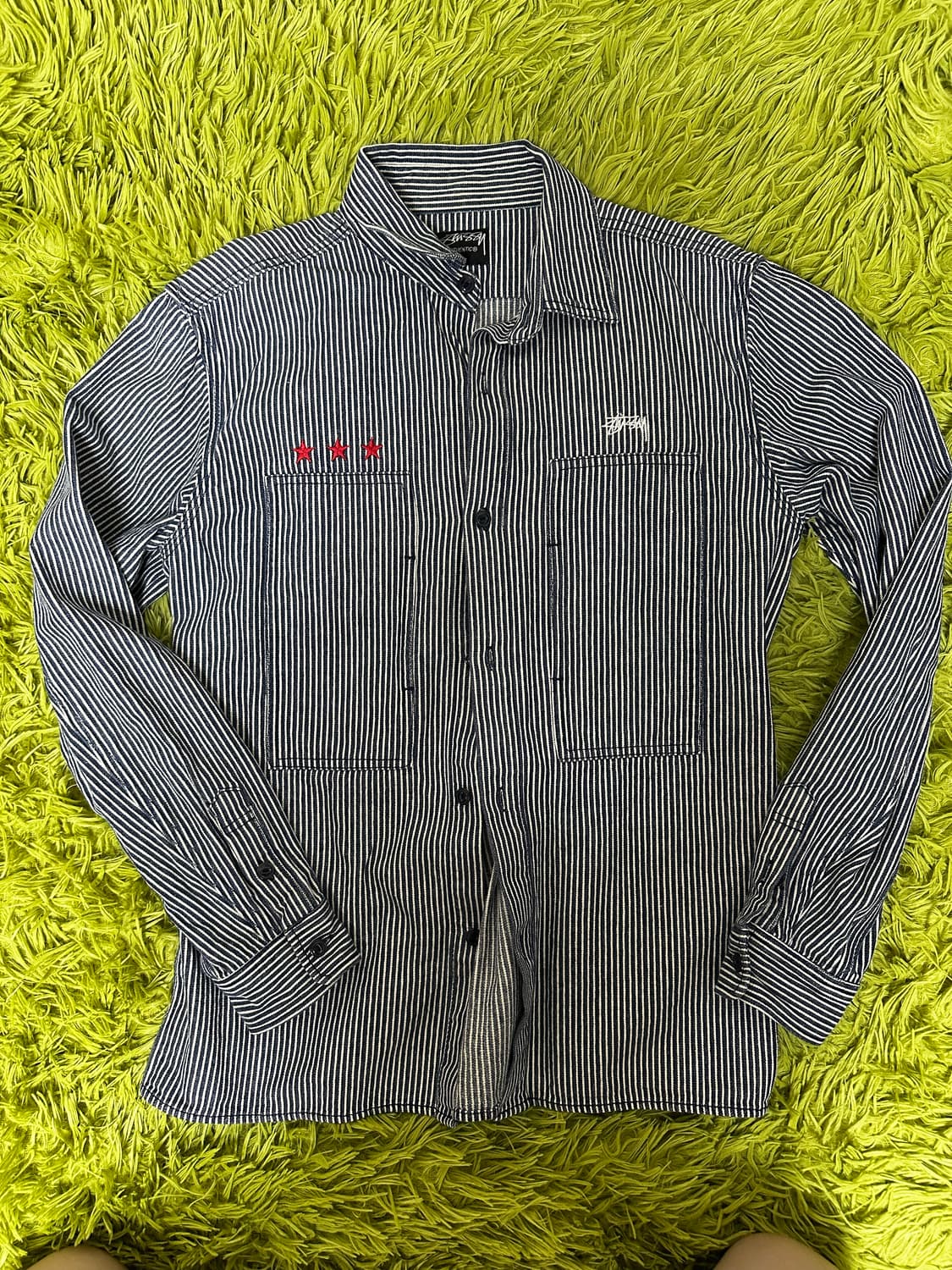 스투시 어센틱 히코리 셔츠 상품이미지1