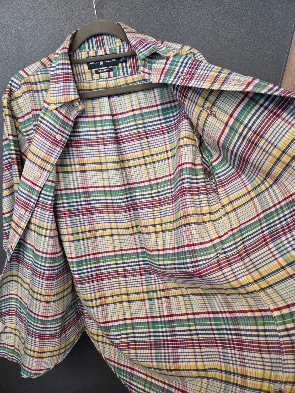 폴로랄프로렌 체크셔츠 (봄.가을용) 상품이미지8