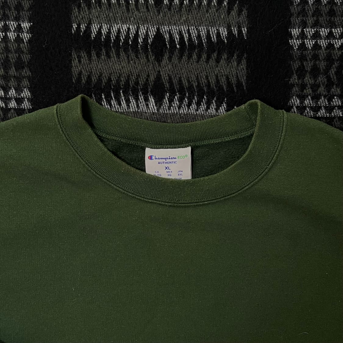 참피온 그린 스웻셔츠 맨투맨 상품이미지3