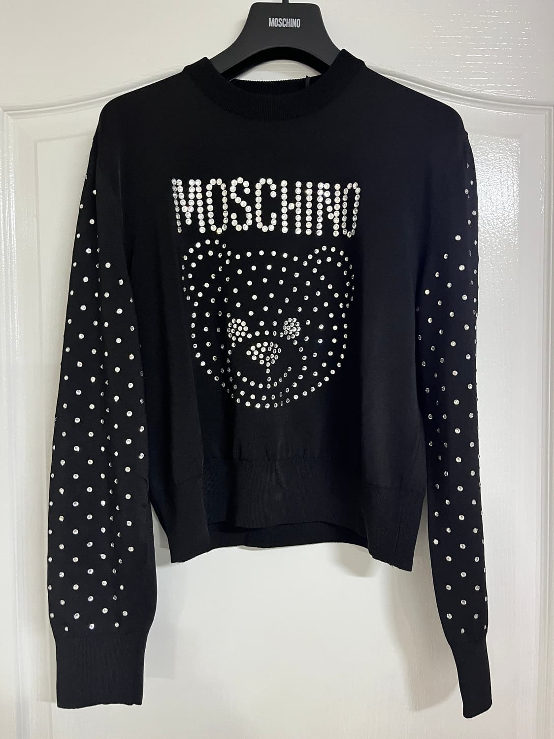 새상품)모스키노 테디베어 크리스탈 니트 상품이미지1