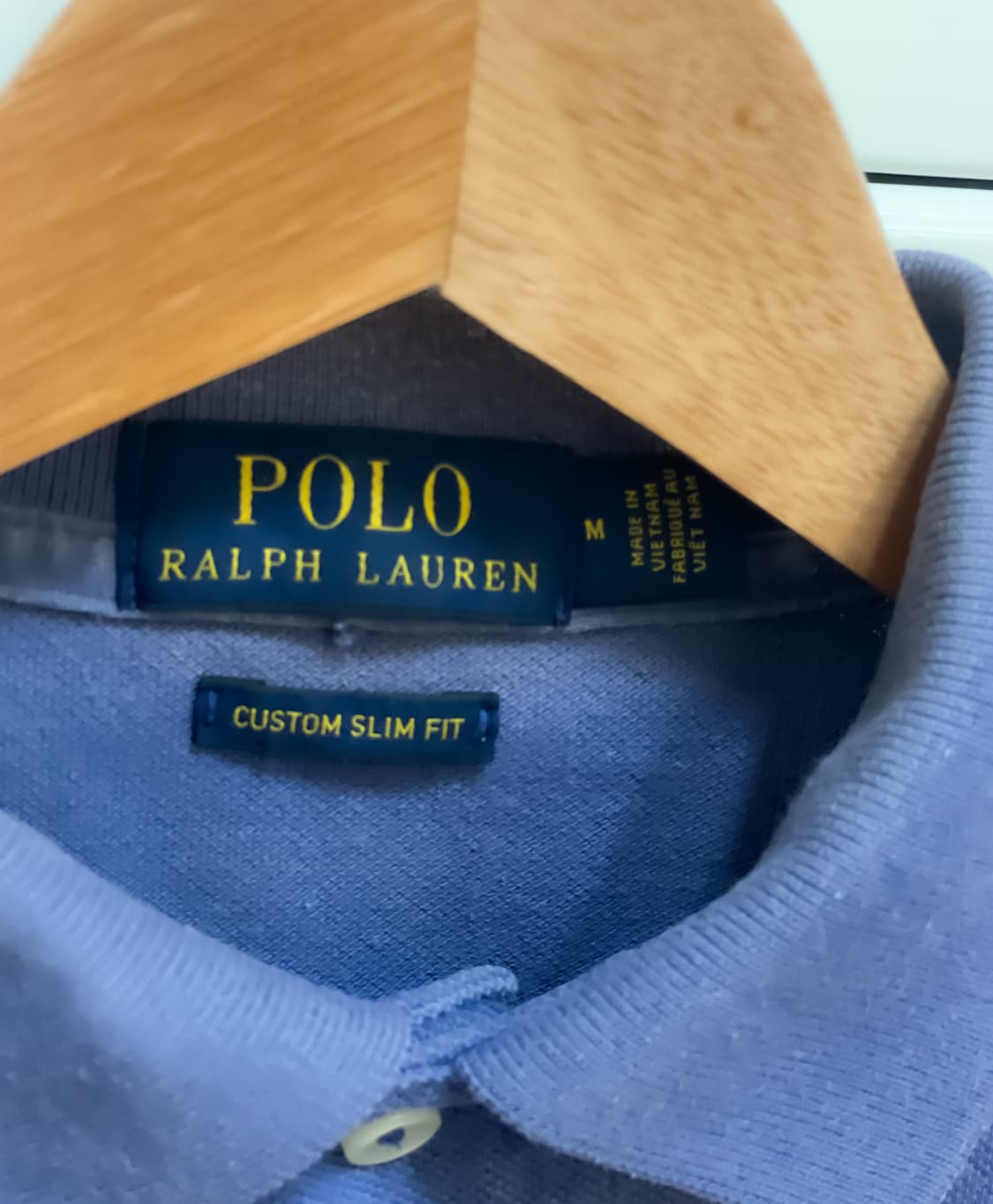 폴로 랄프로렌 빅포니 블루 반팔 카라티 상품이미지4