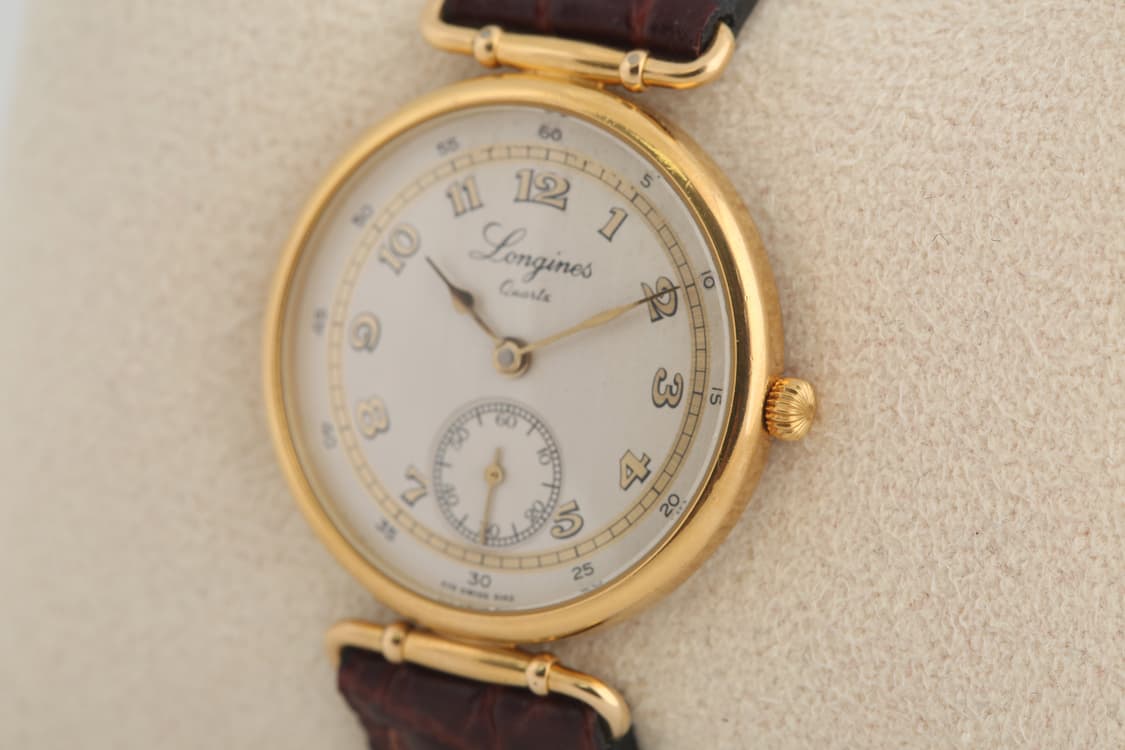 빈티지 론진 Longines 150주년 스몰 세컨즈 쿼츠 시계 상품이미지4