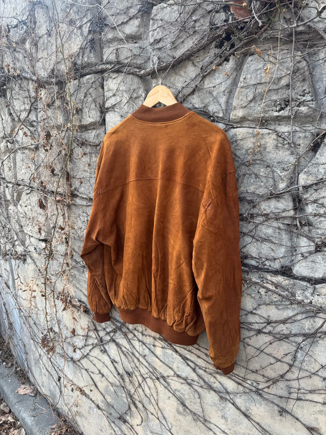 미군 a-1 스타일 빈티지 양가죽 스웨이드 자켓 상품이미지4