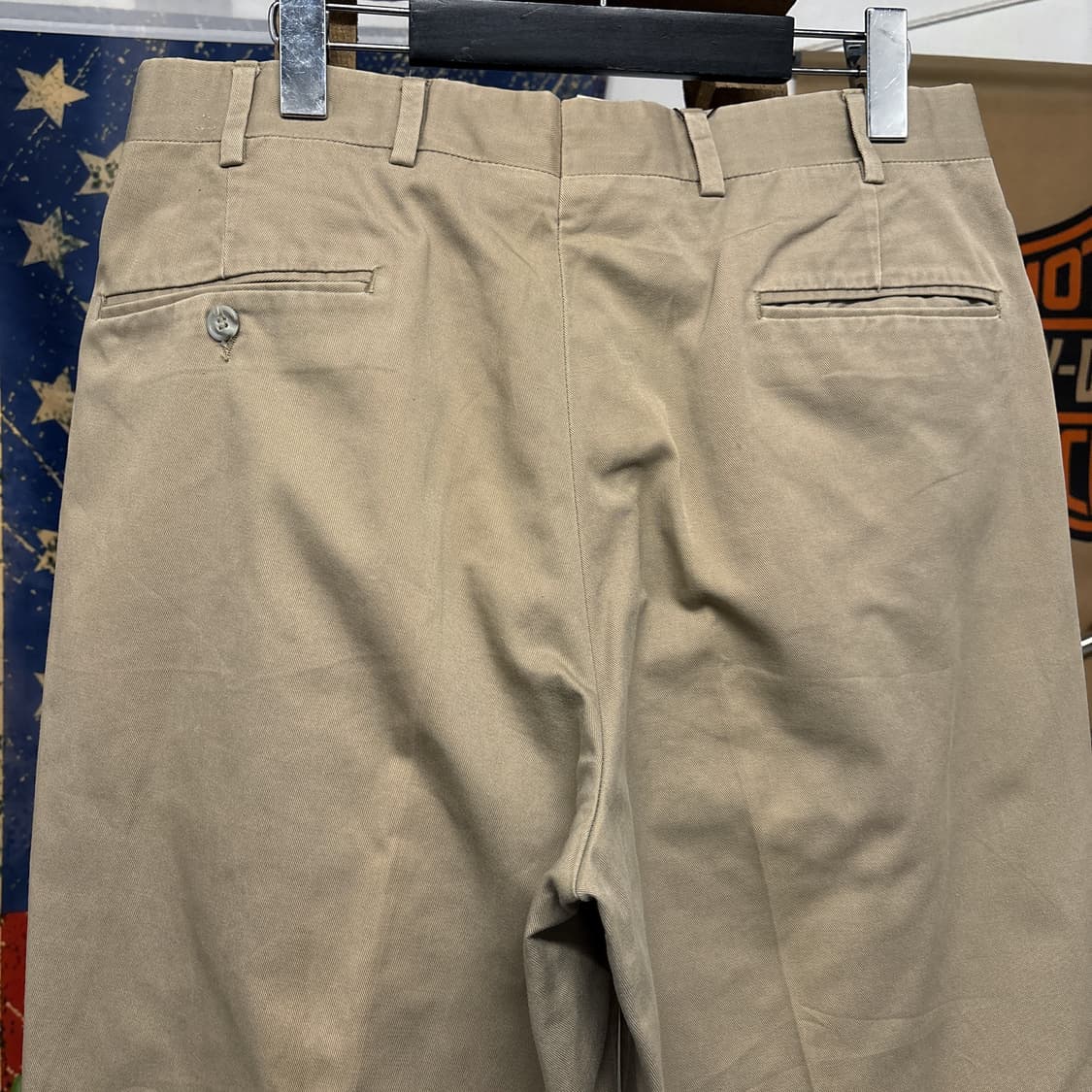 브룩스브라더스 헤비코튼 베이지 치노팬츠 크리스 라인 N756 상품이미지6