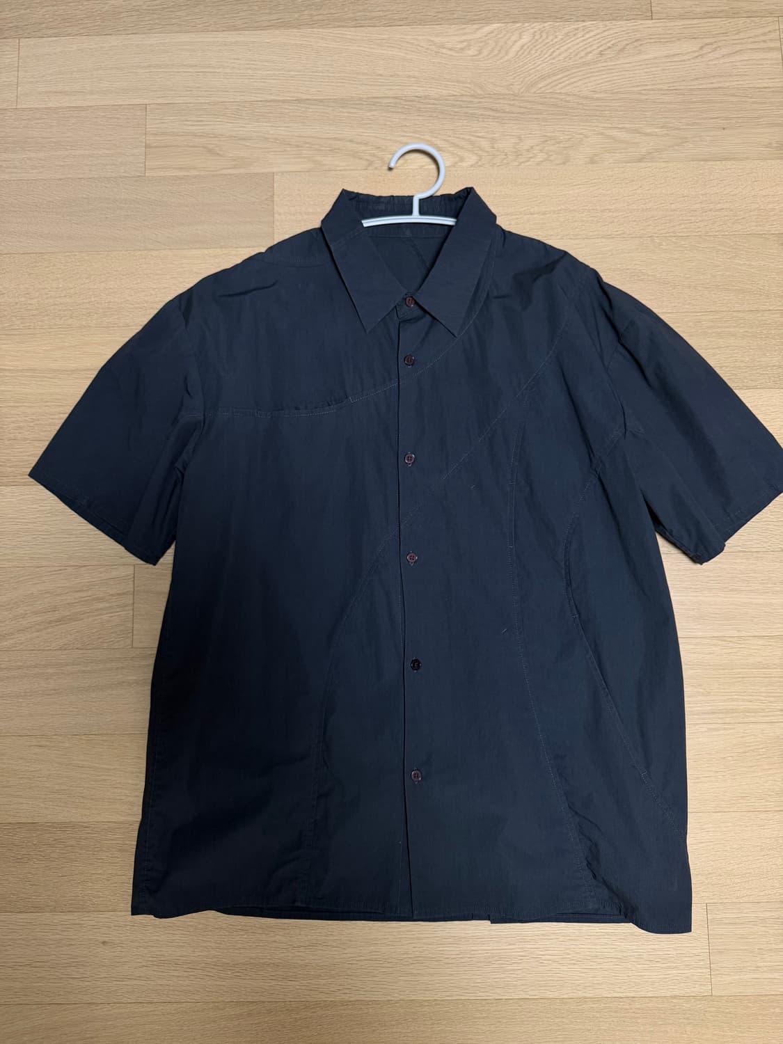 (L) 6.0 SHIRT CENTER (CHARCOAL) 상품이미지5