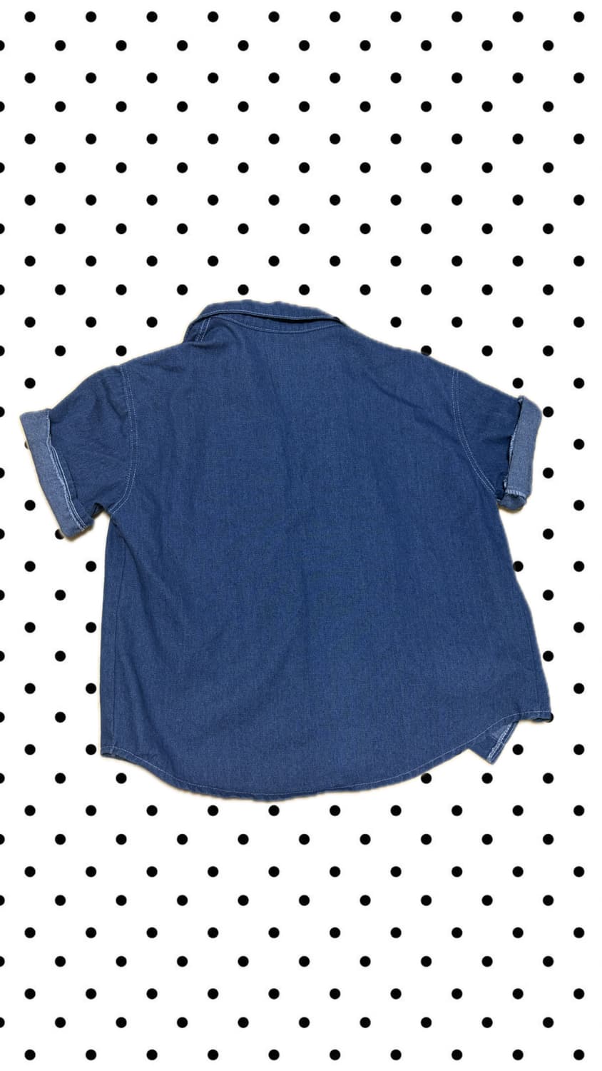 데님 반팔셔츠 상품이미지2