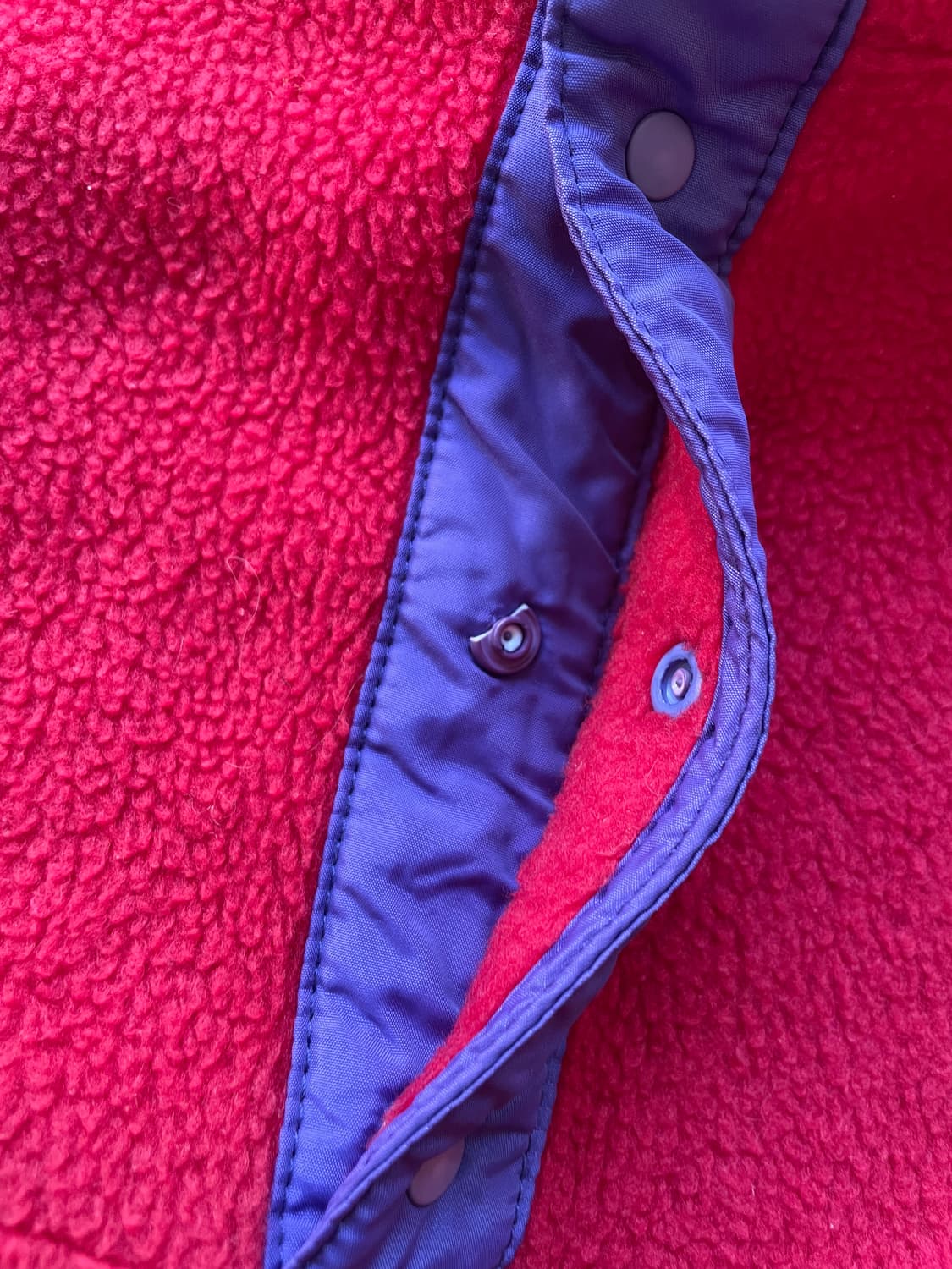 90s 파타고니아 신칠라 레드 퍼플 rare 빈티지 상품이미지9