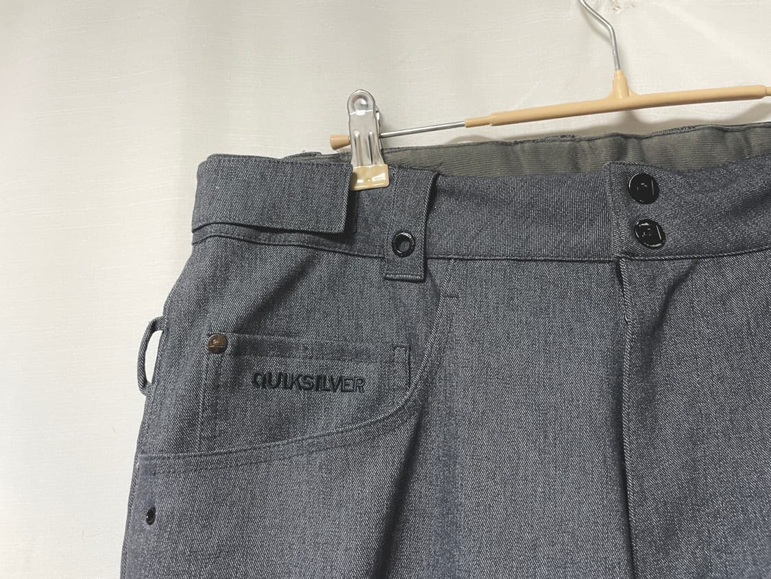 퀵실버 Quiksilver 남성 스키바지 보드복 겨울 방한팬츠 _ 차콜 상품이미지3