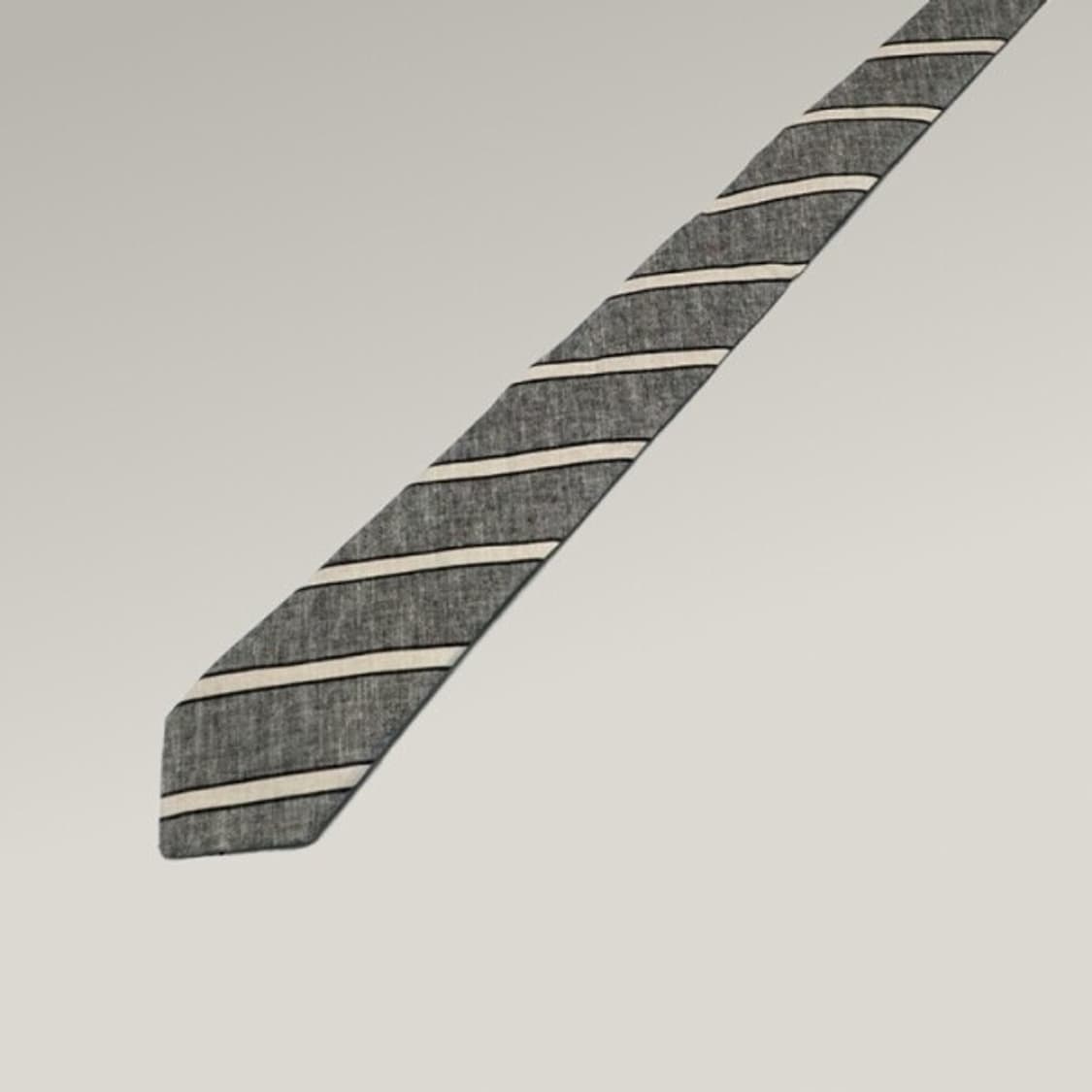새상품 브루넬로 쿠치넬리 그레이 넥타이 상품이미지3