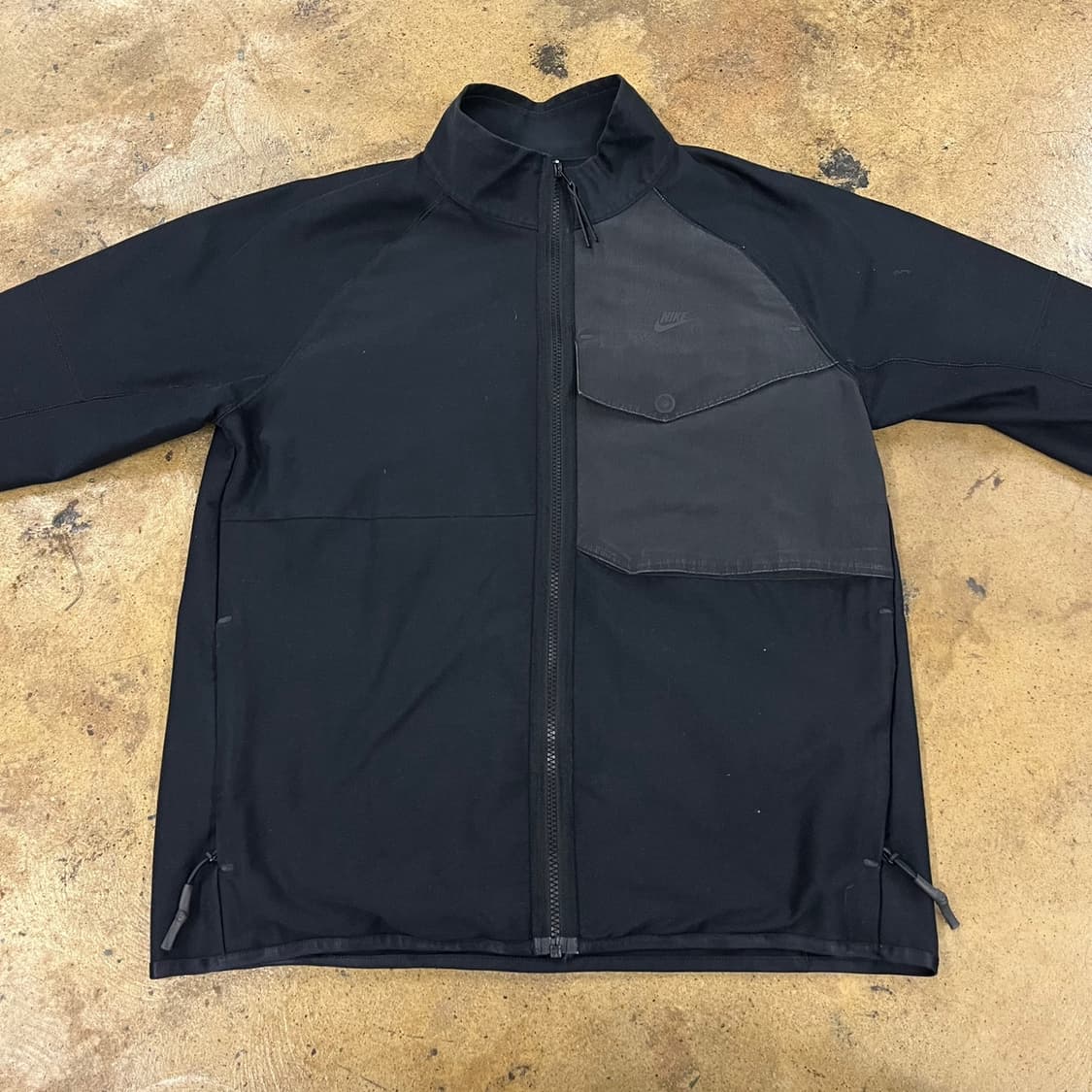 [정품/M] 나이키 테크팩 블랙 스포츠 집업 자켓 b17 상품이미지3