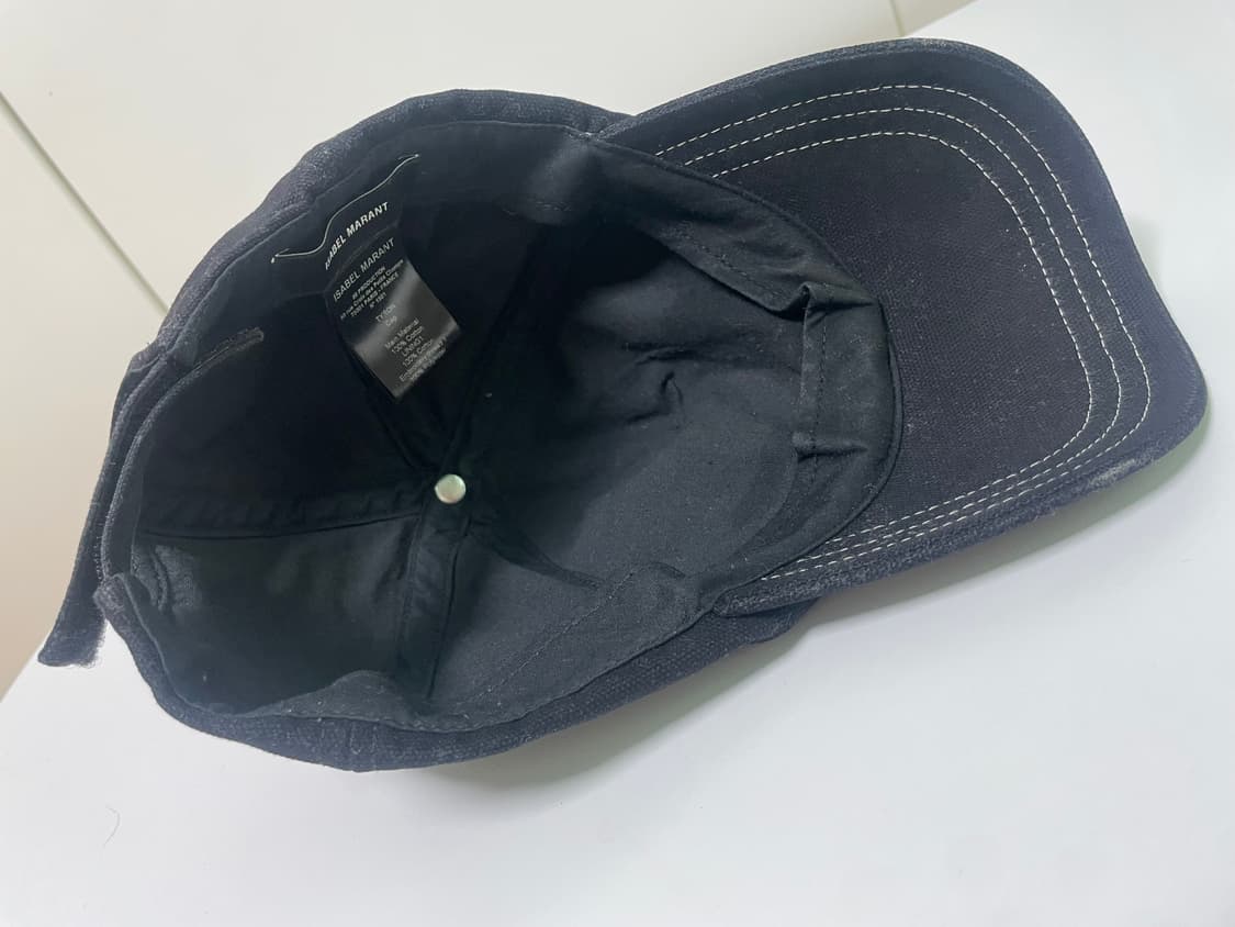 이자벨마랑 타이론 볼캡 블랙 상품이미지4