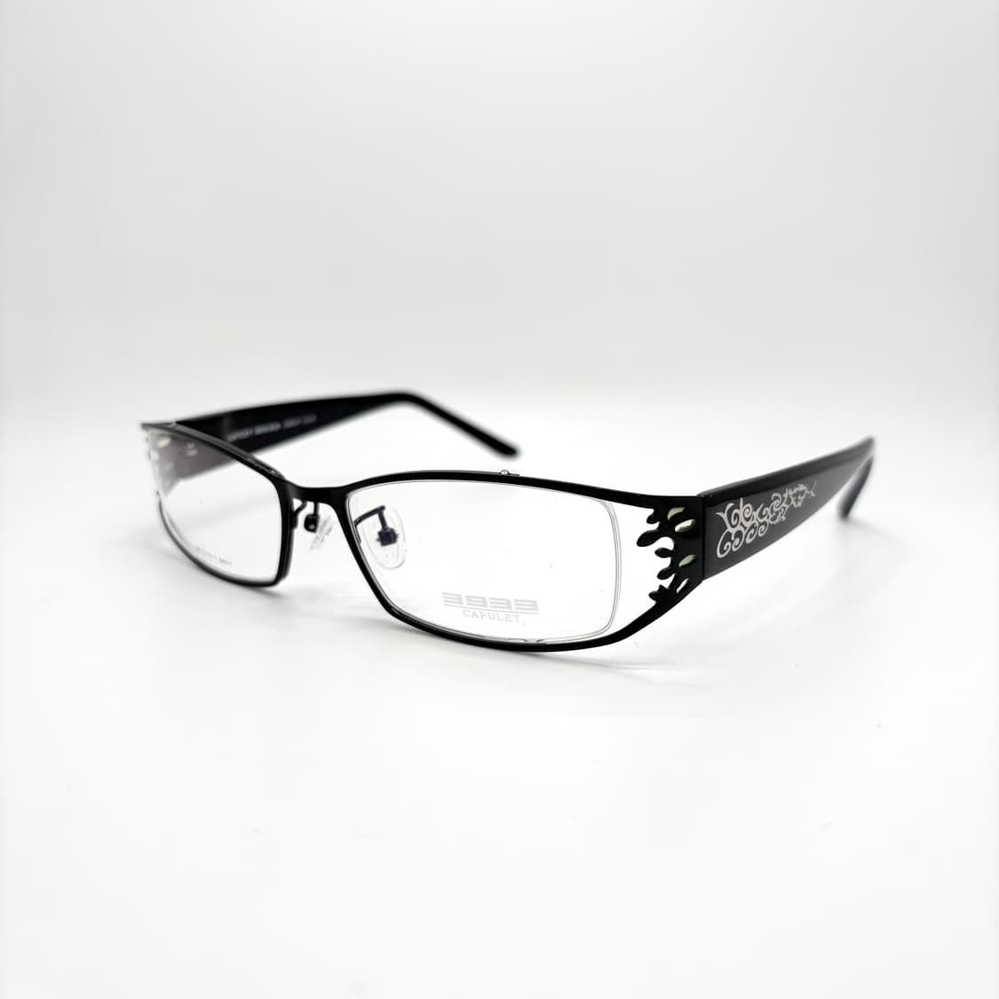 CAPULET 블랙 스퀘어 빈티지안경 상품이미지1