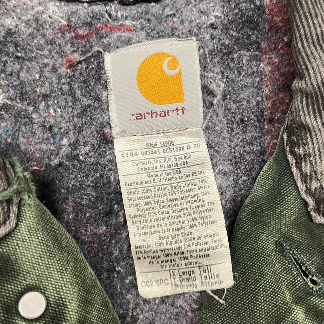 Carhartt C02 초어 코트 (110) 상품이미지7