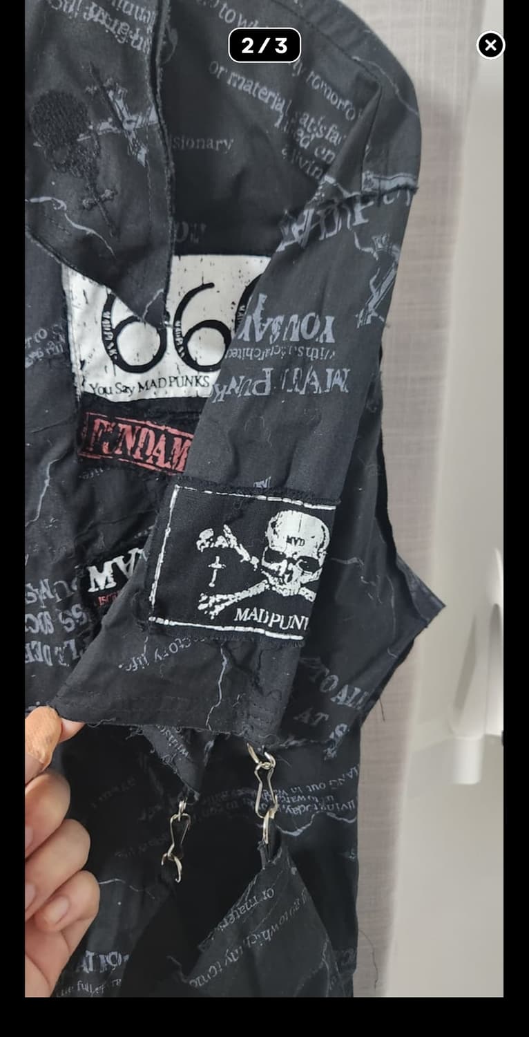 Madpunks 매드펑크 셔츠 고스 고딕 펑크 상품이미지2