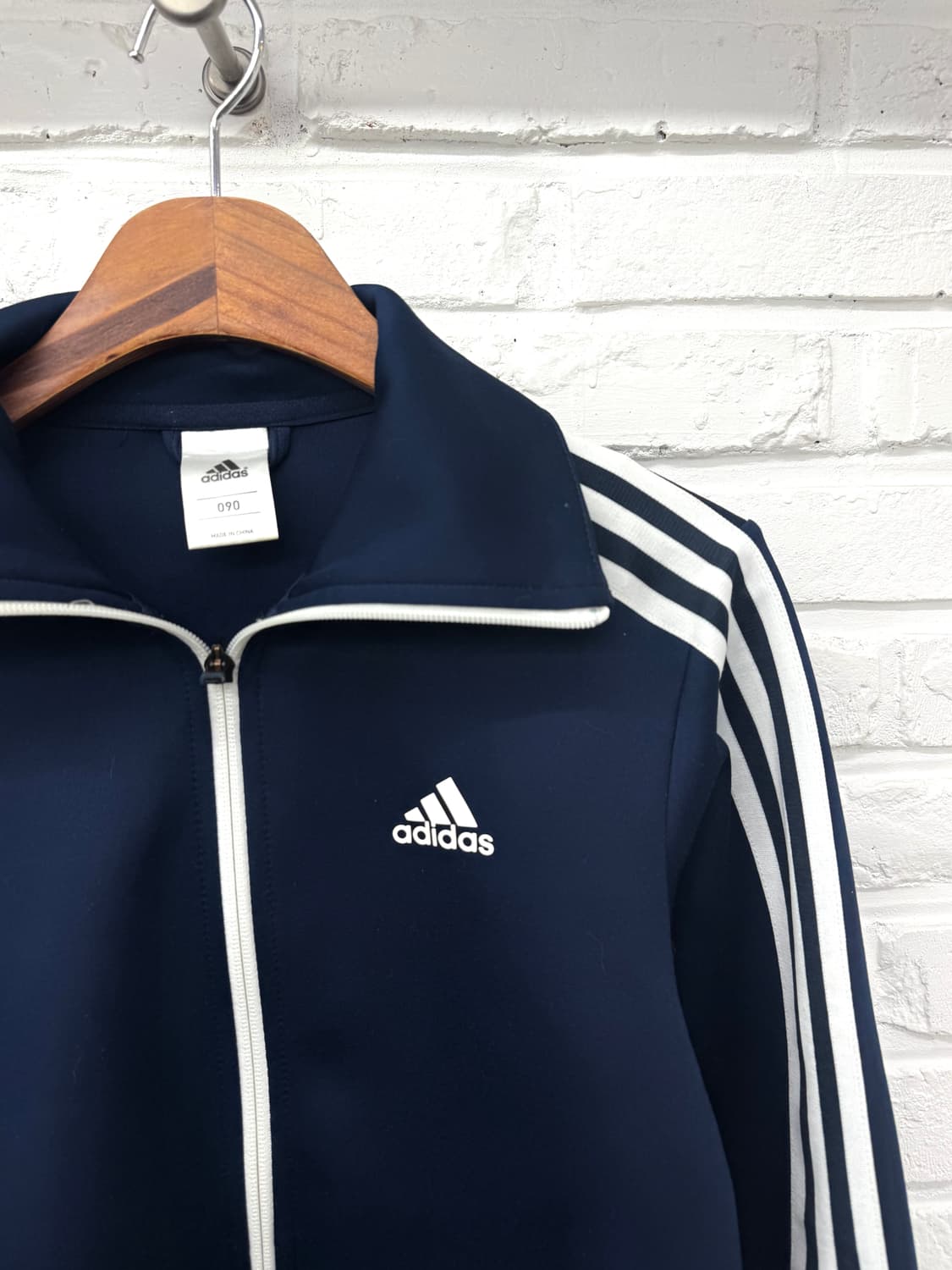 아디다스 네이비 화이트 트랙탑 져지 상품이미지4