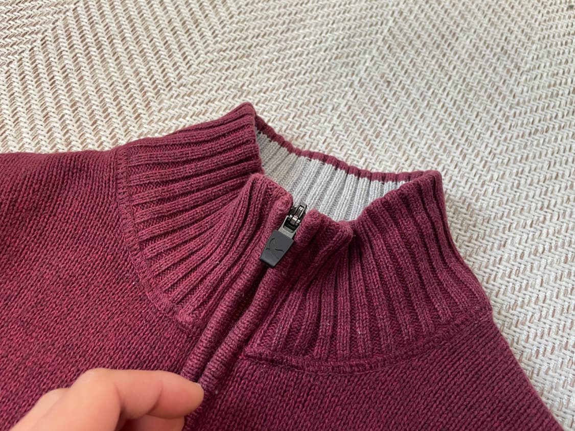 에디바우어 하프집업 하이넥 니트 스웨터 J03474 상품이미지3