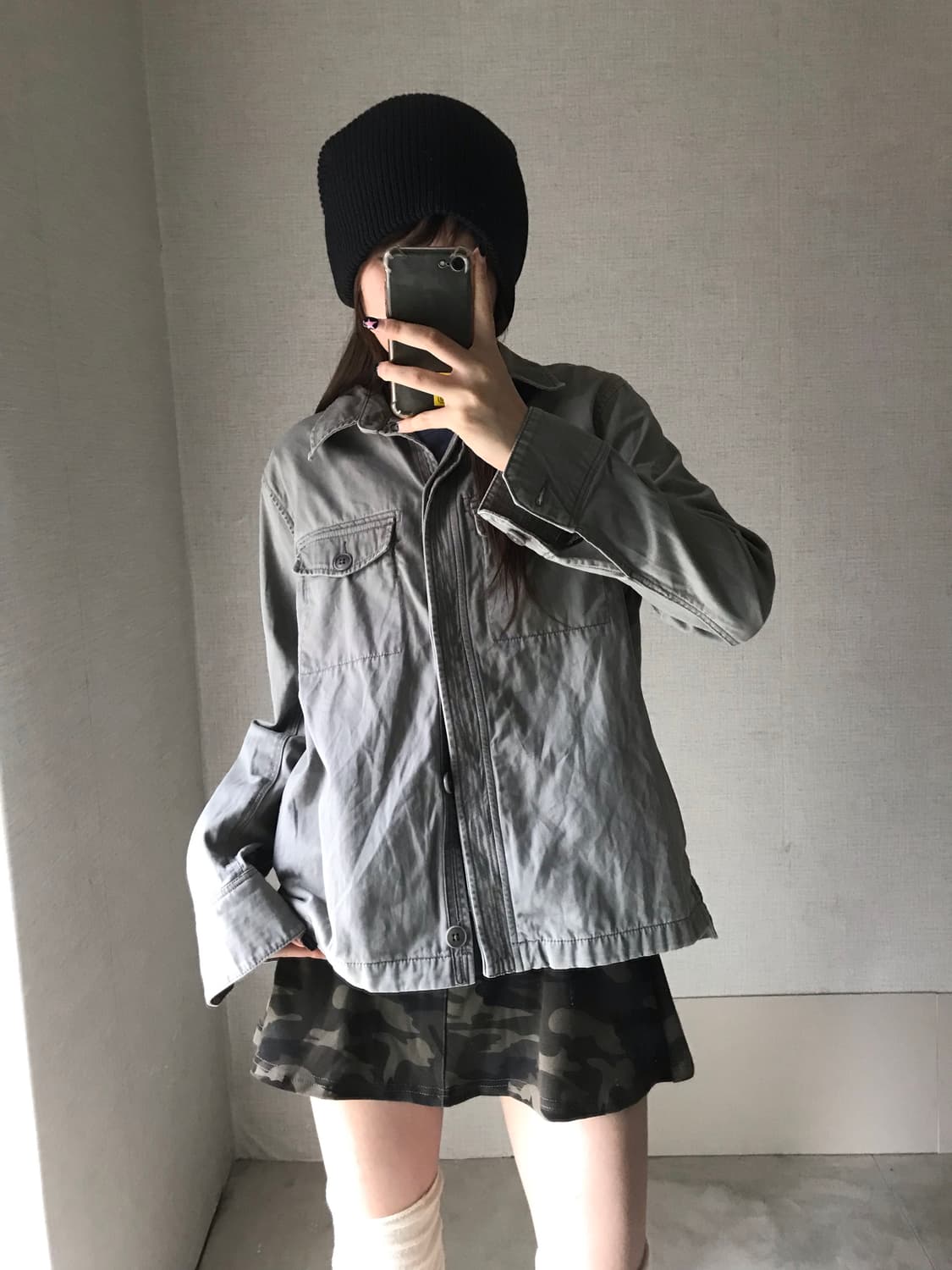아베크롬비 카키 자켓 상품이미지2