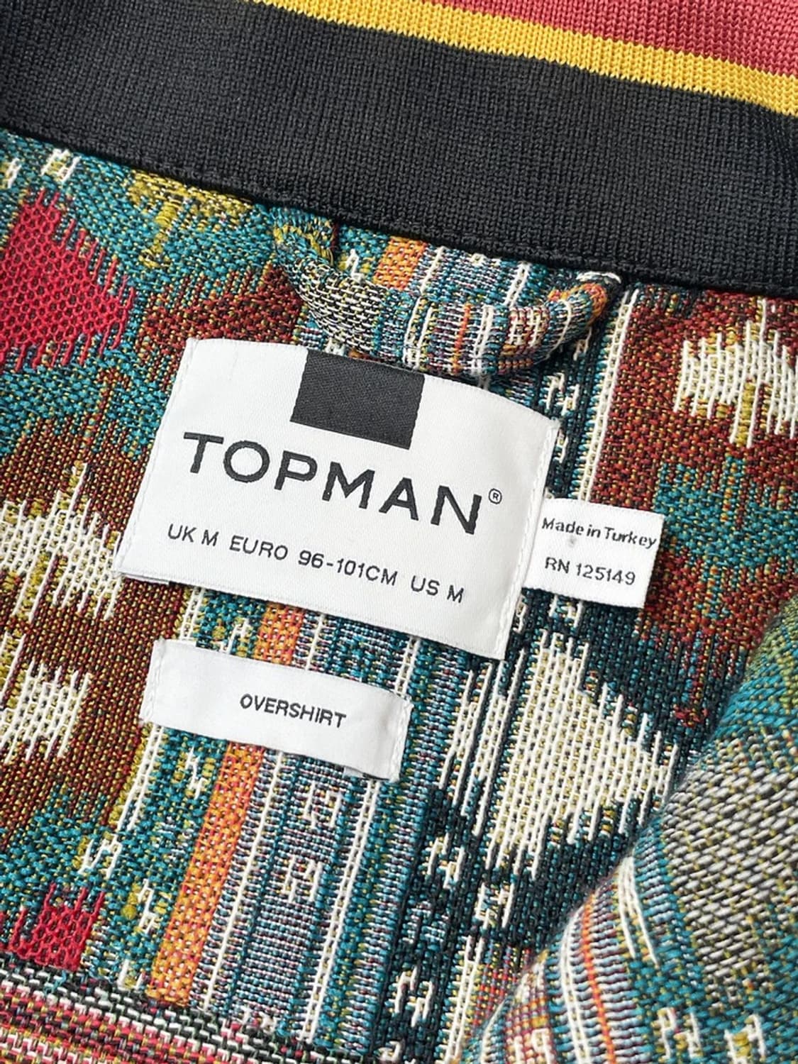 탑맨 Topman 태피스트리 패턴 집업 자켓 A1398 상품이미지6