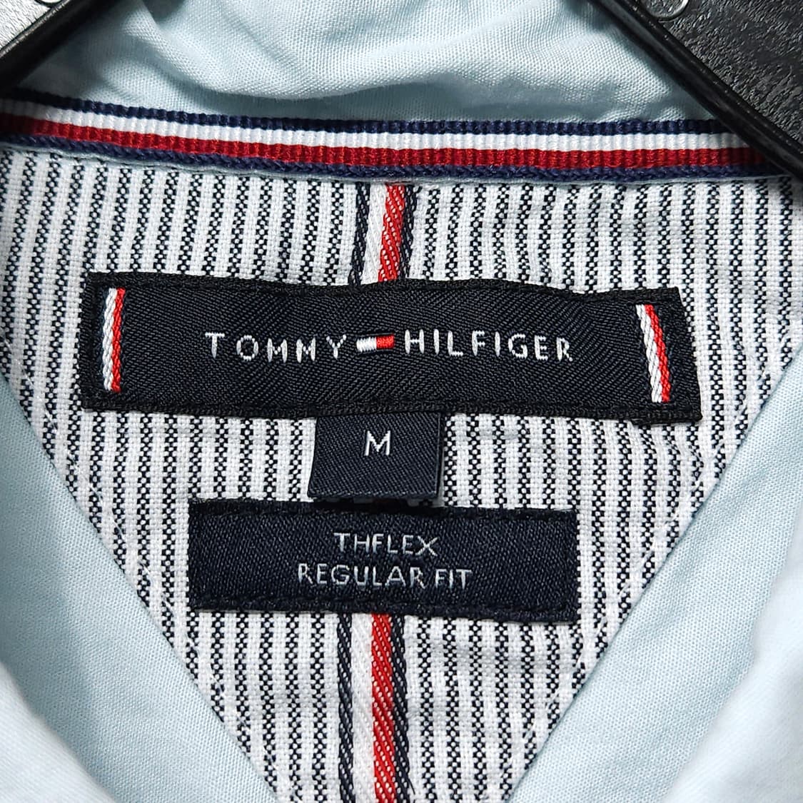 Tommy 타미 힐피거 스카이블루 셔츠 남방 100 상품이미지3
