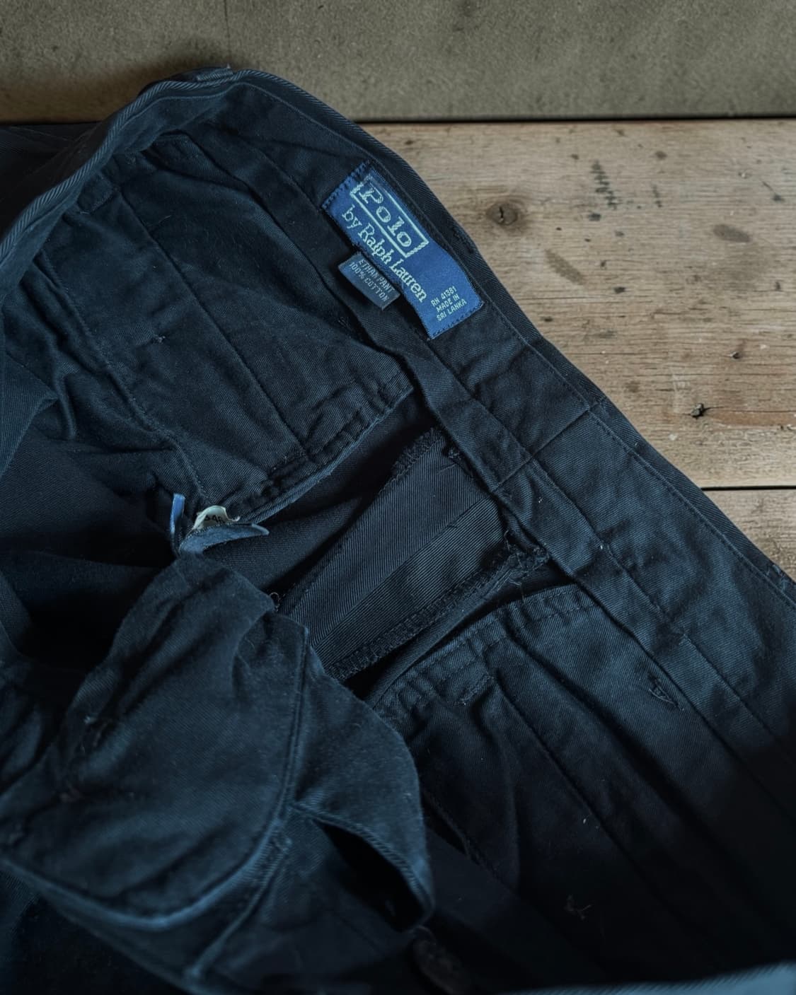 폴로 랄프로렌 Ethan 블랙 치노 팬츠 상품이미지3