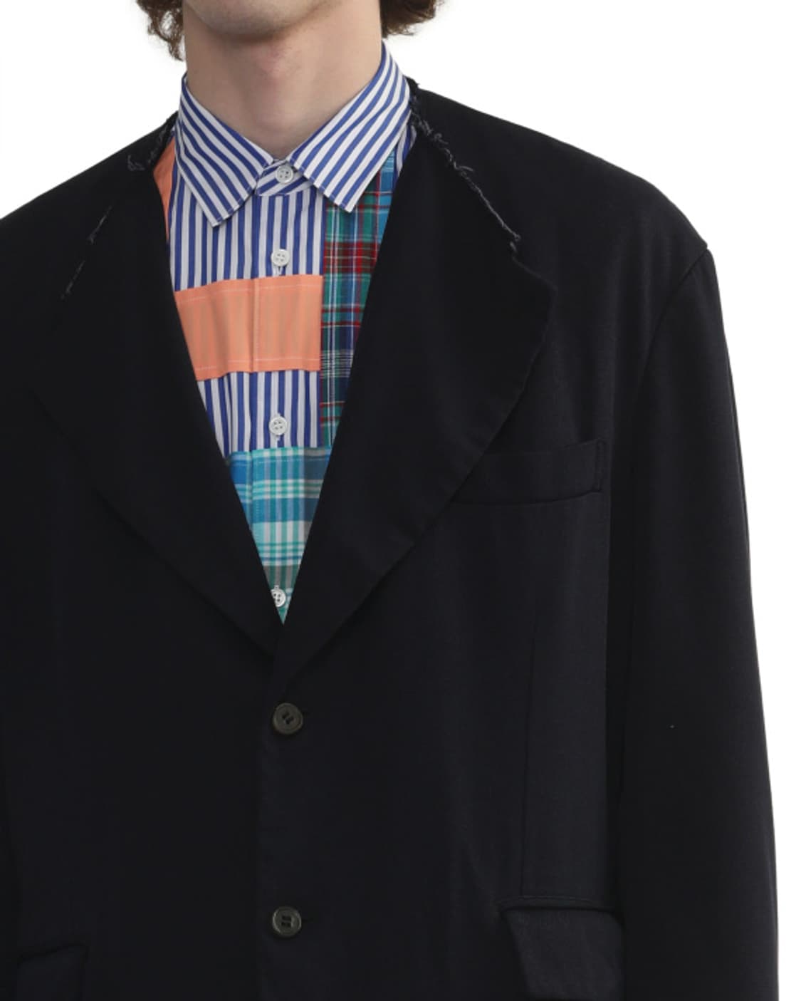 꼼데가르송 SHIRT 셔츠 / 25SS 로어 라펠 자켓 / M 상품이미지1