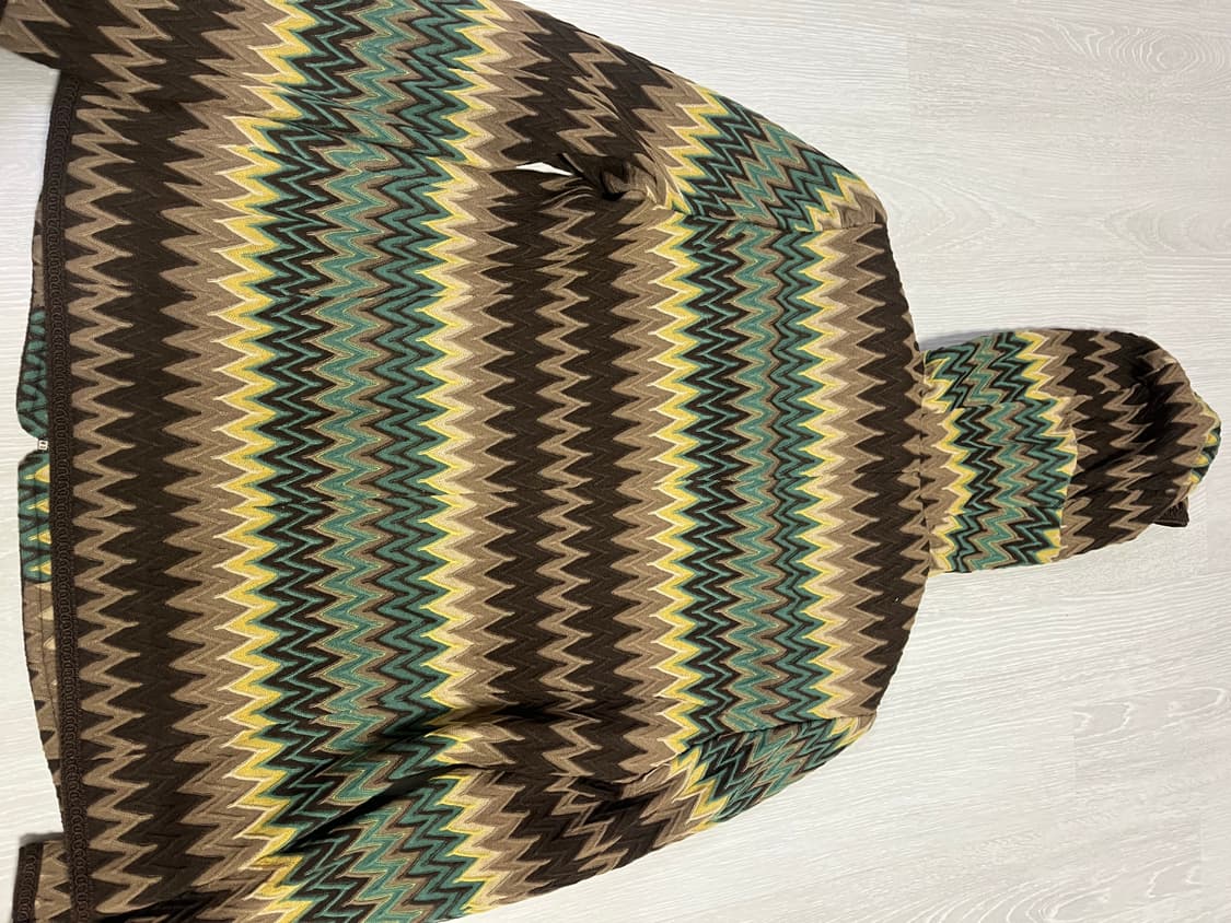 빈티지 니트후드집업 여성M 상품이미지4