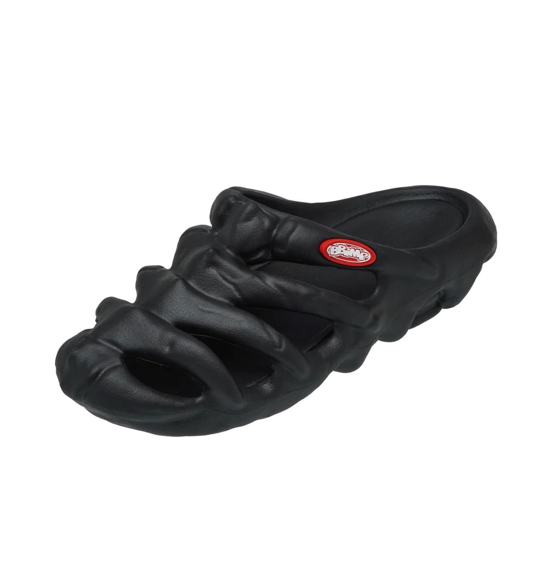 BBIMP 클로즈드 토 슬리퍼 블랙 남녀공용 상품이미지4