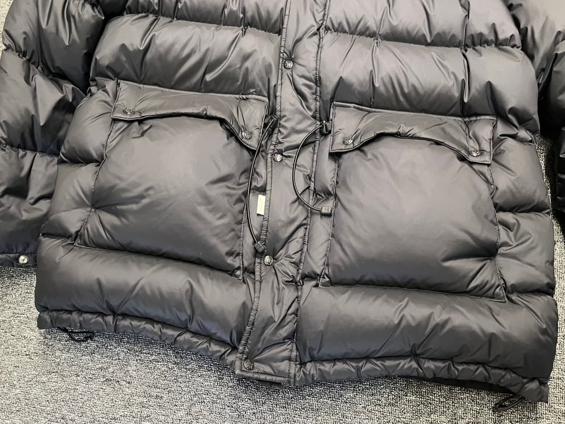 [105] FETCH SUNDAY 패치 블랙 후드 패딩 L 상품이미지3