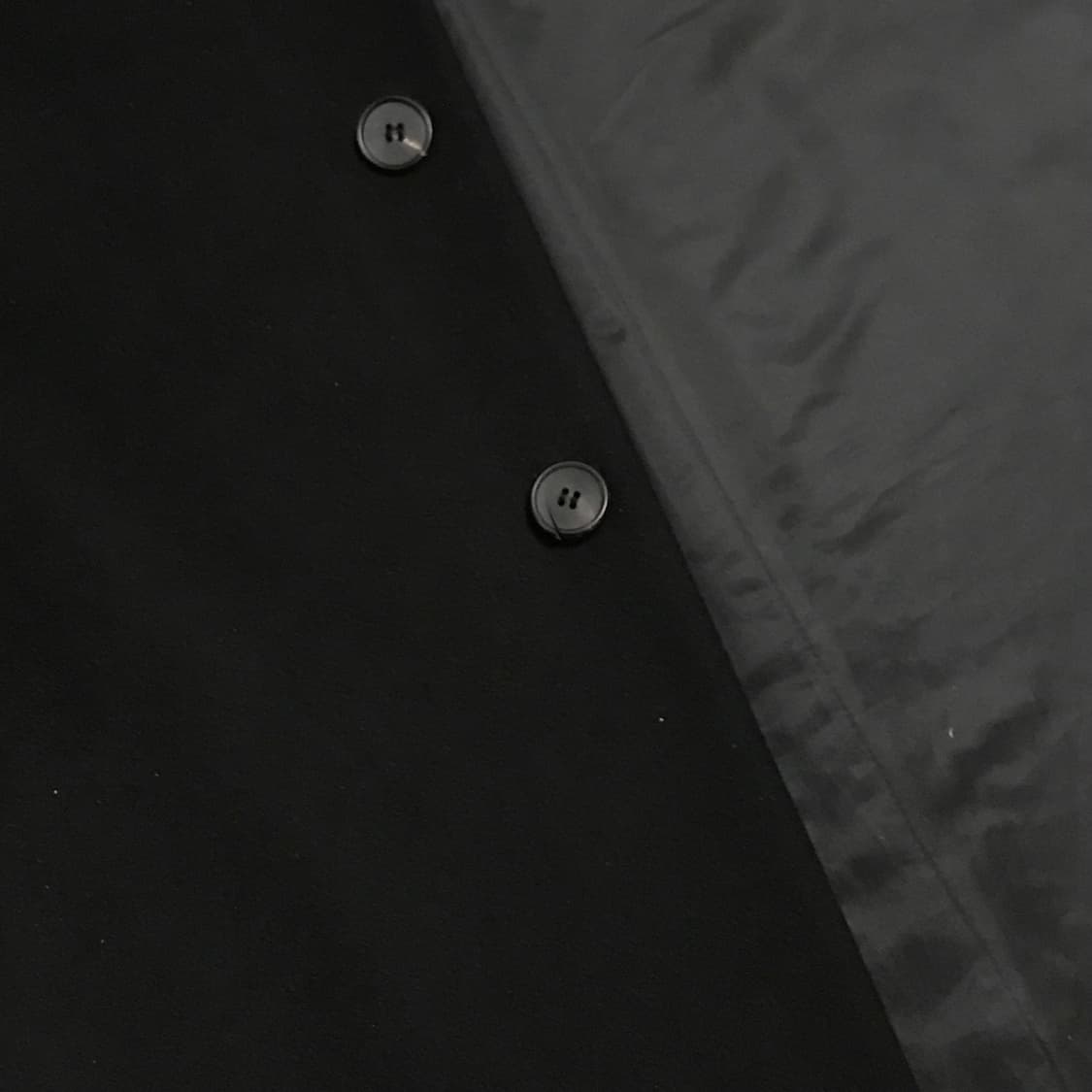 인사일런스 울 코트 M 블랙 울90% 캐시미어10% 상품이미지7