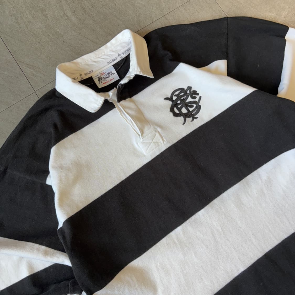 90s 90년대 미국 생산 럭비 티셔츠 럭비티 상품이미지2